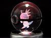 Chespin Crystal Pokeball