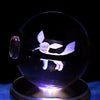 Glaceon Crystal Pokeball