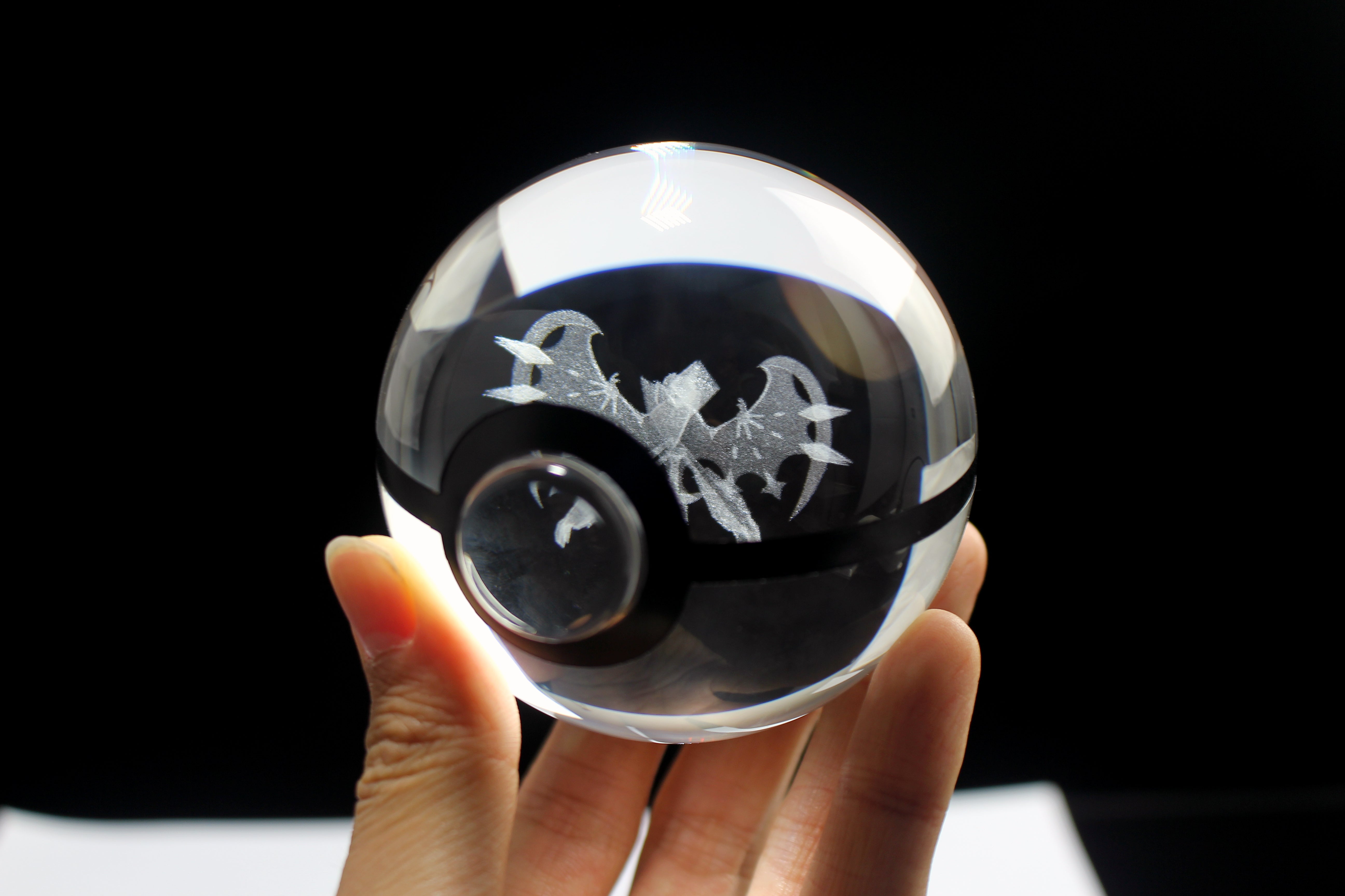 Dawn Wing Necrozma Crystal Pokeball