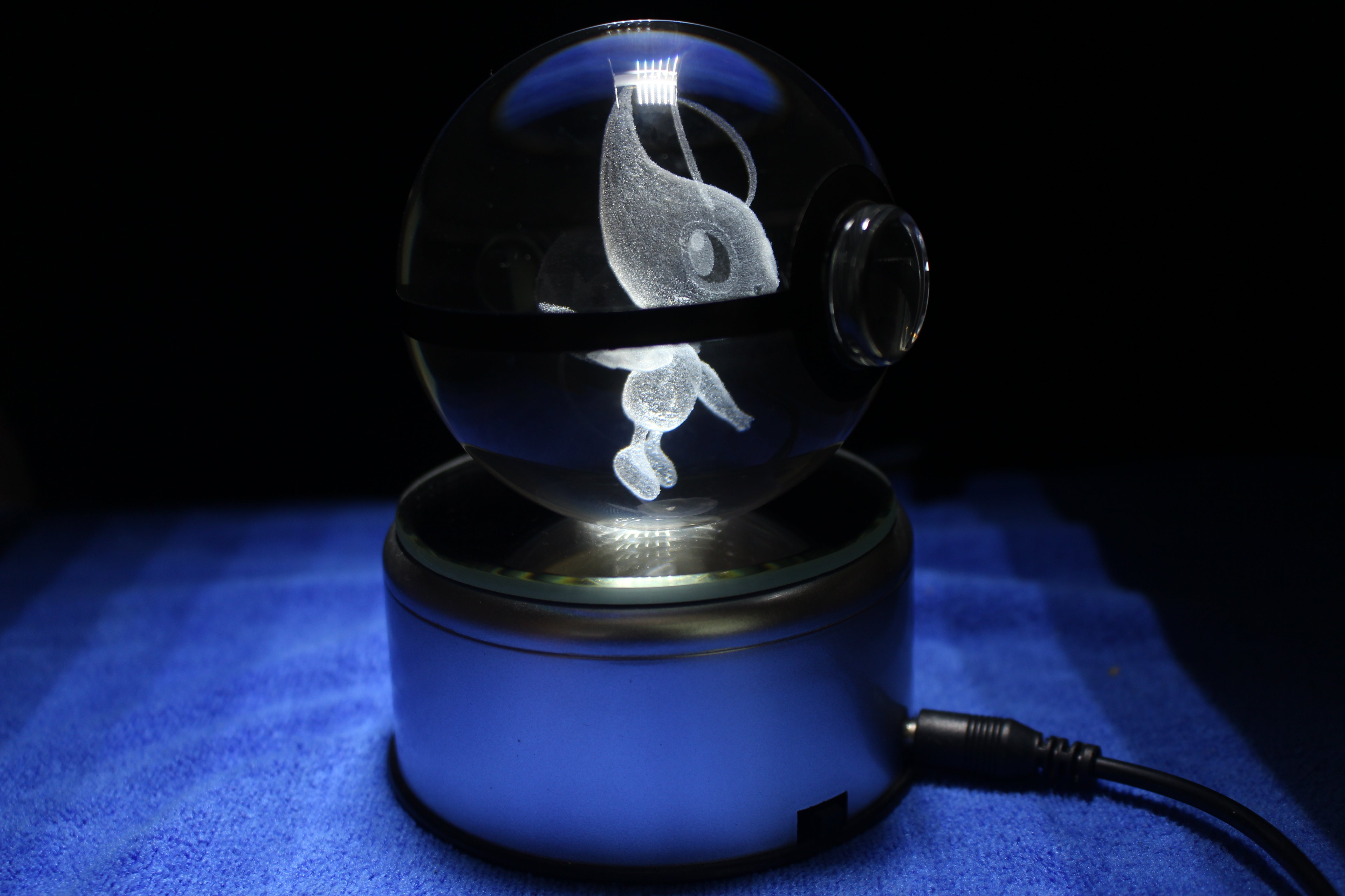 Celebi Crystal Pokeball