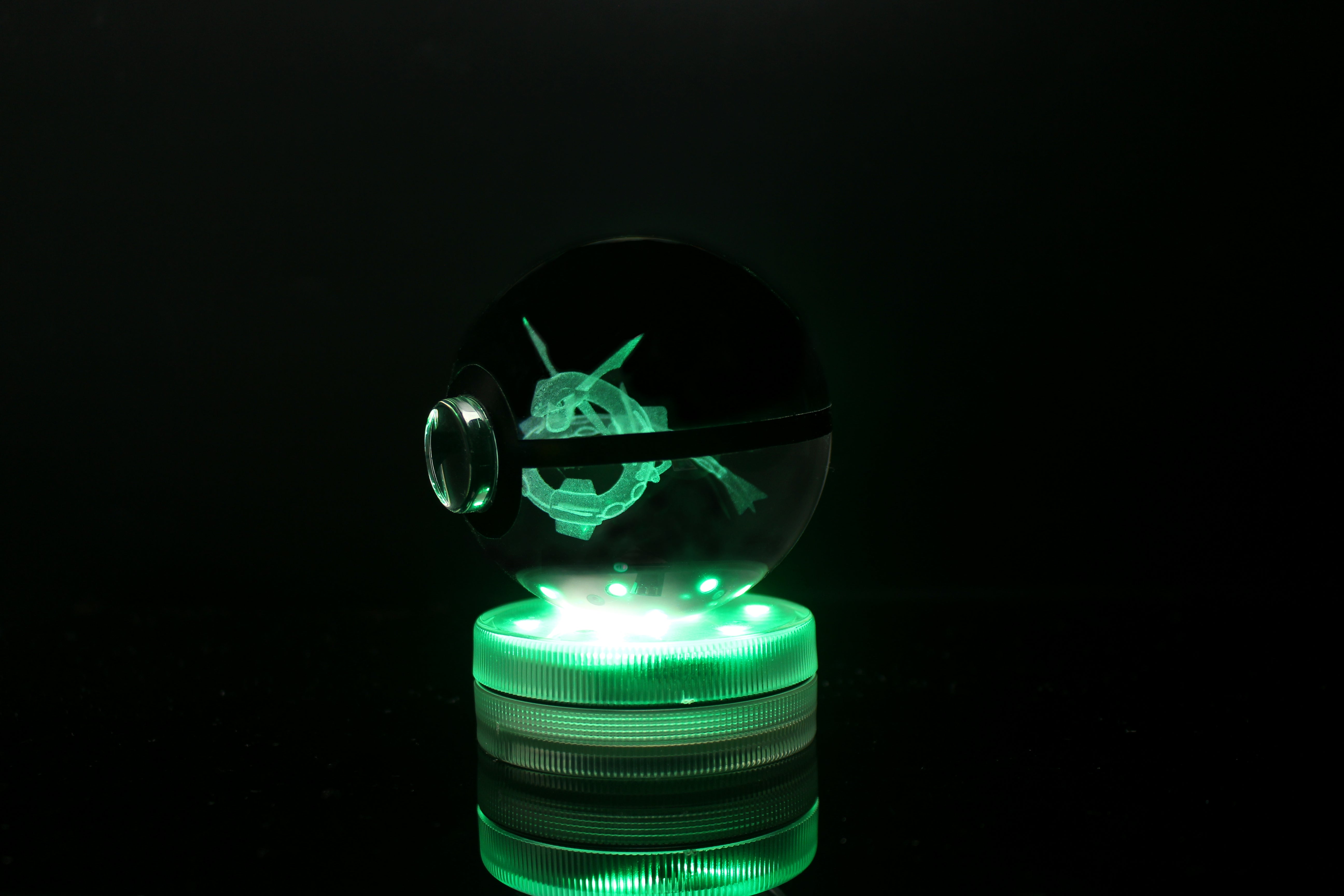 Rayquaza Crystal Pokeball