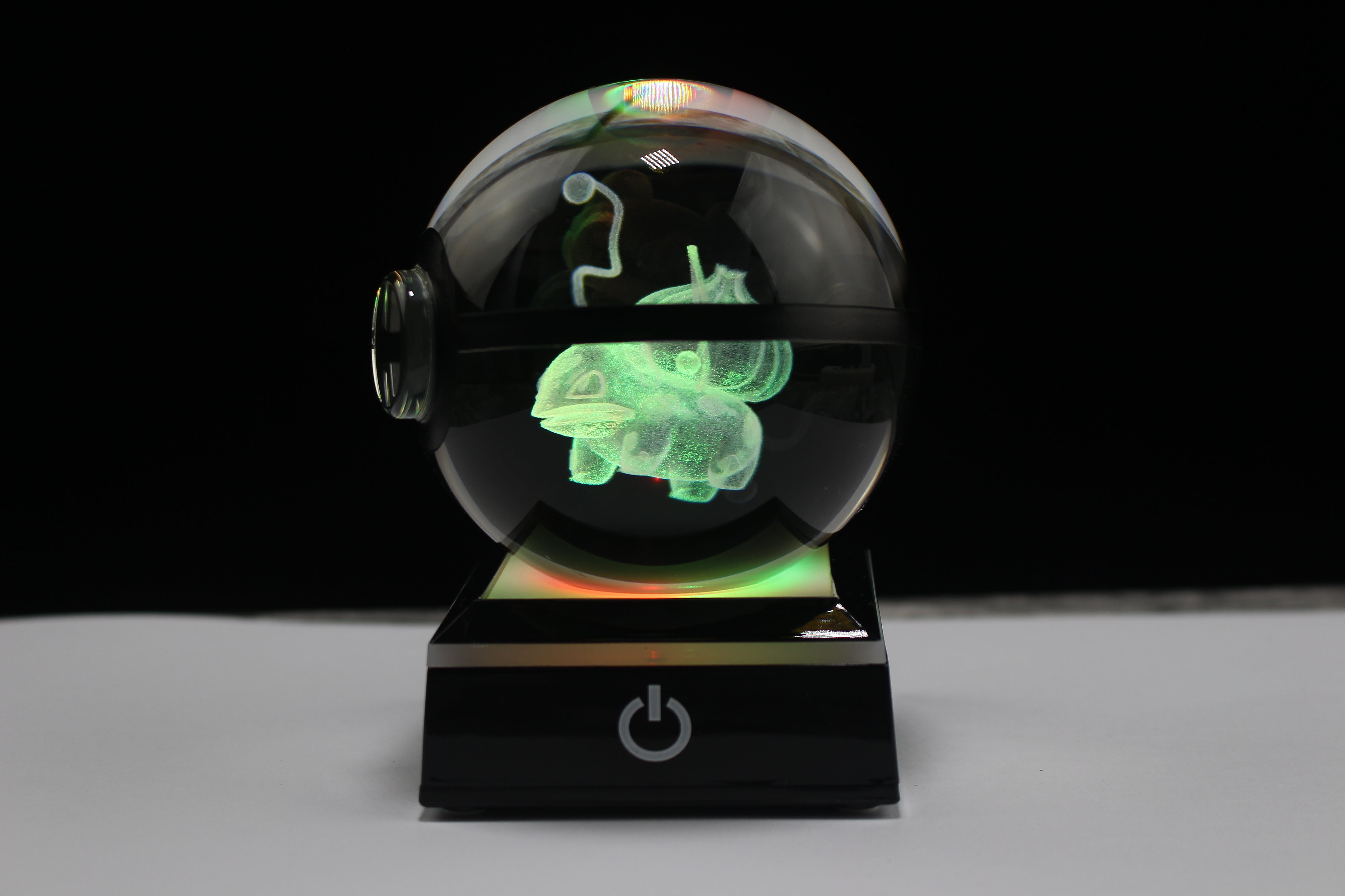 Bulbasaur Crystal Pokeball