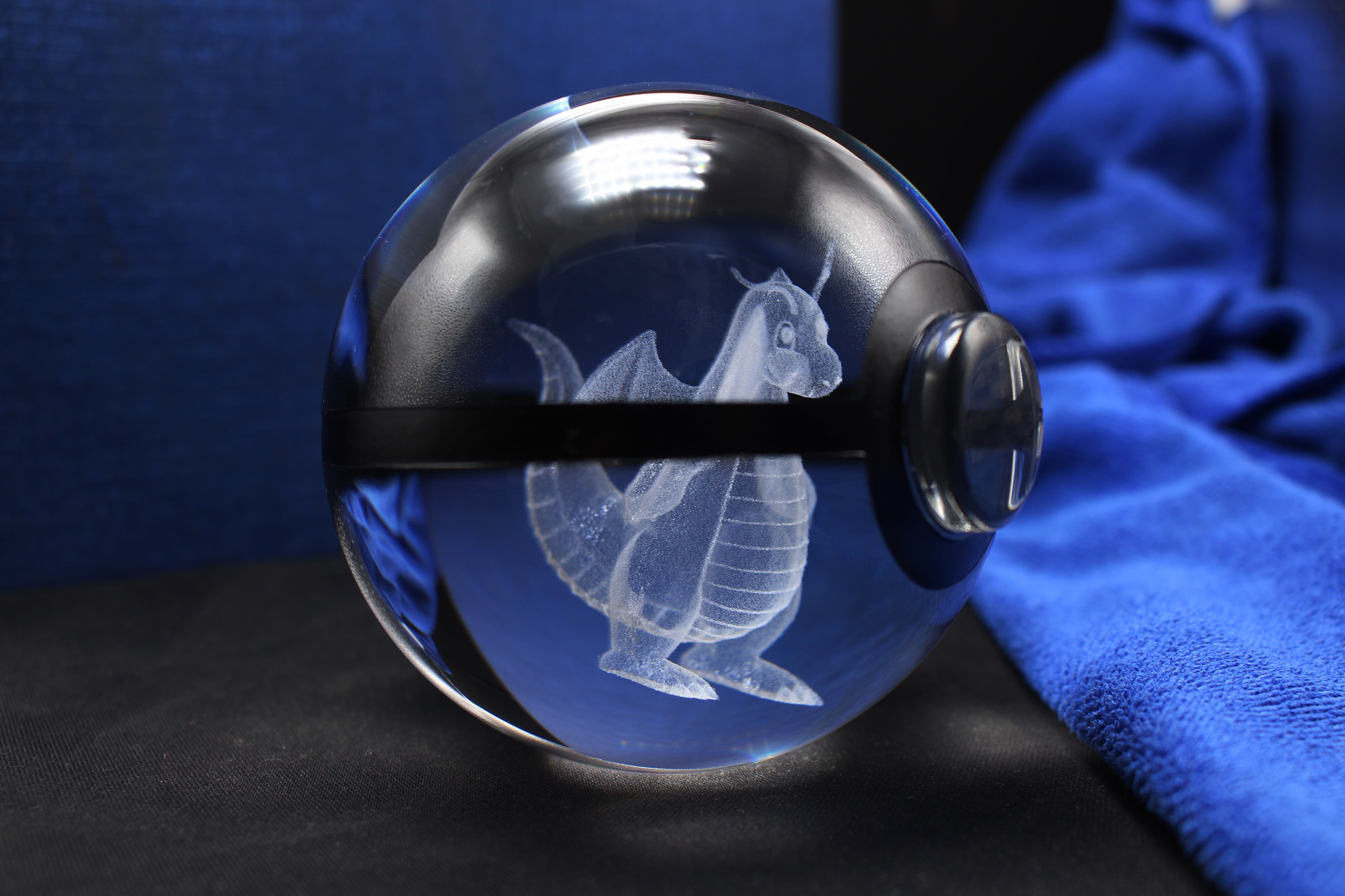 Dragonite Crystal Pokeball