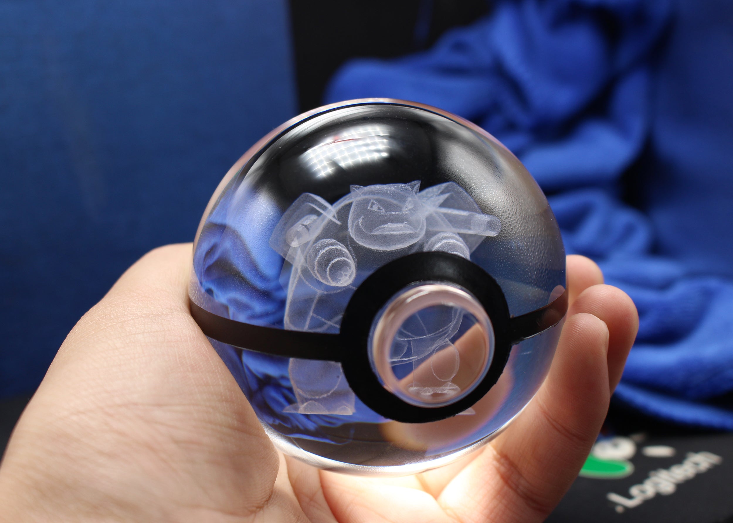 Blastoise Crystal Pokeball