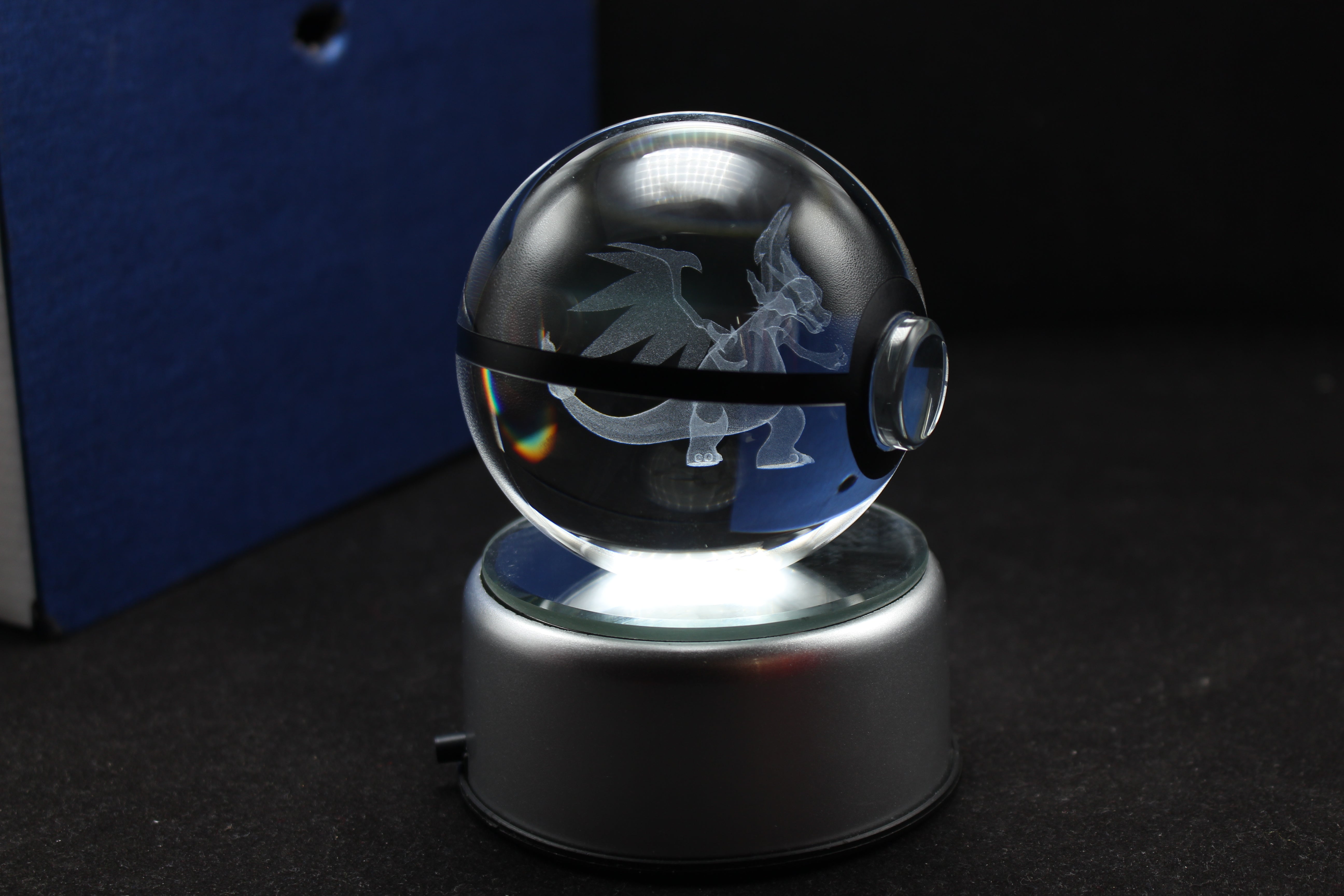 Mega Charizard X Crystal Pokeball