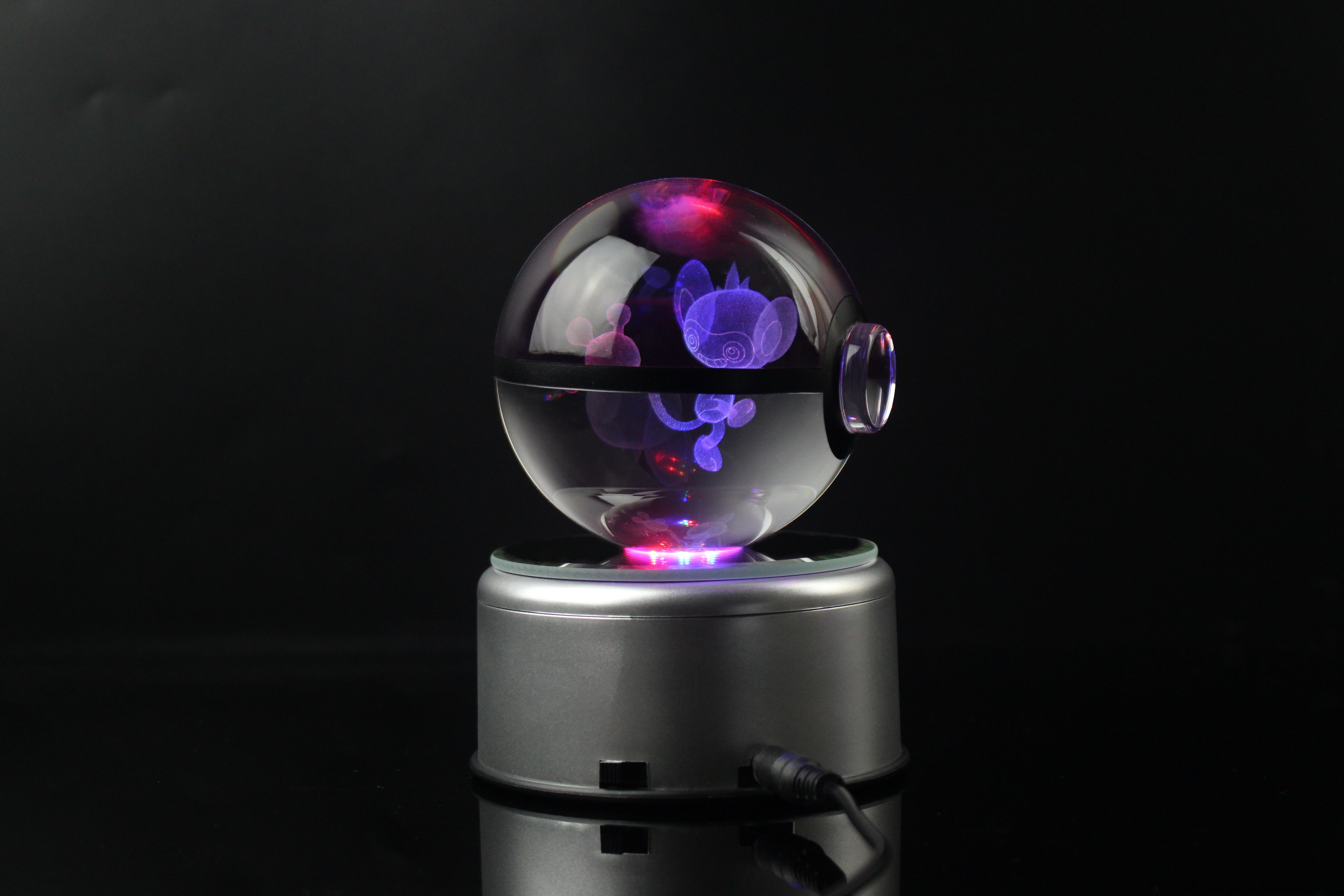 Aipom Crystal Pokeball