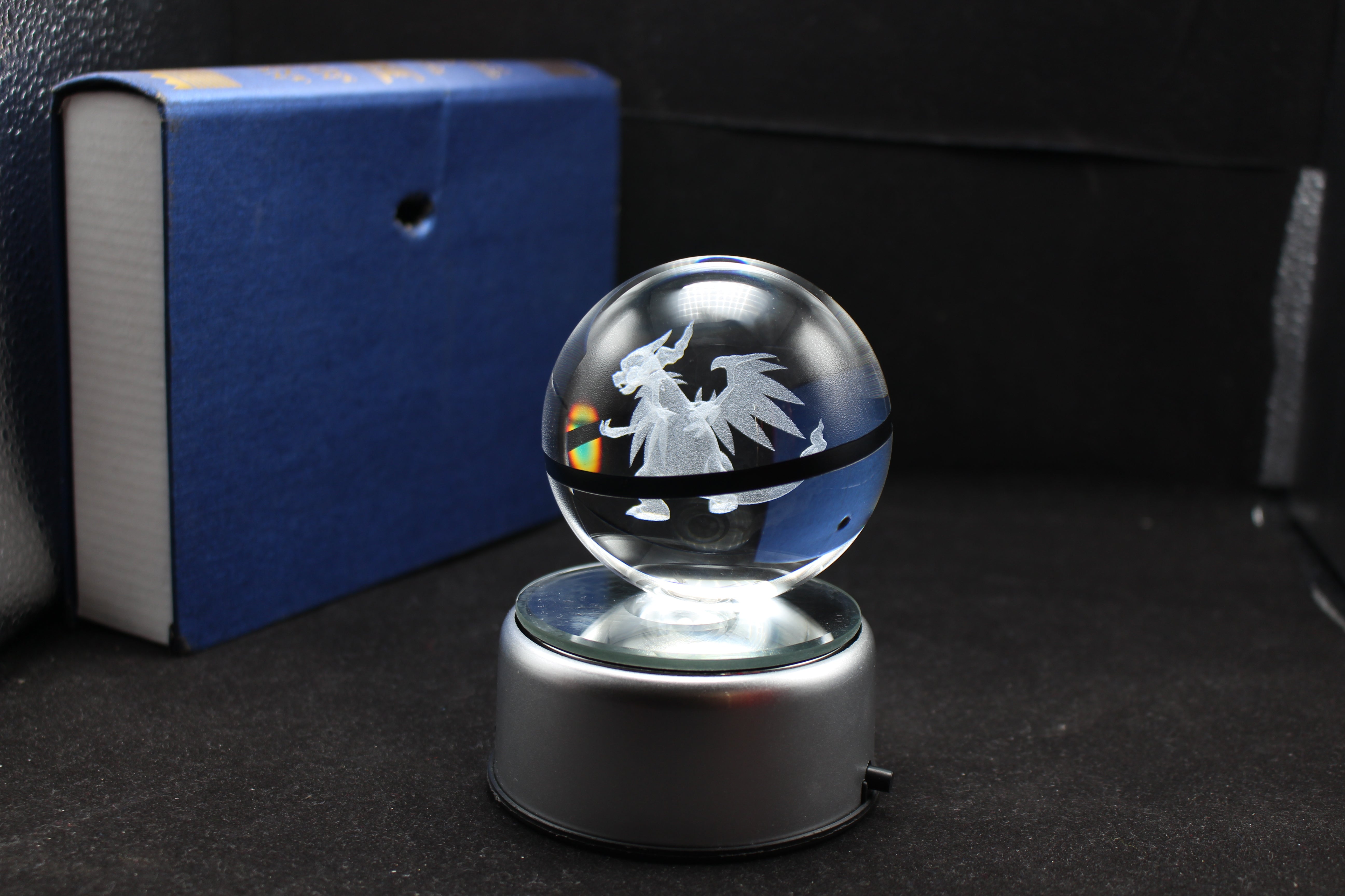 Mega Charizard X Crystal Pokeball