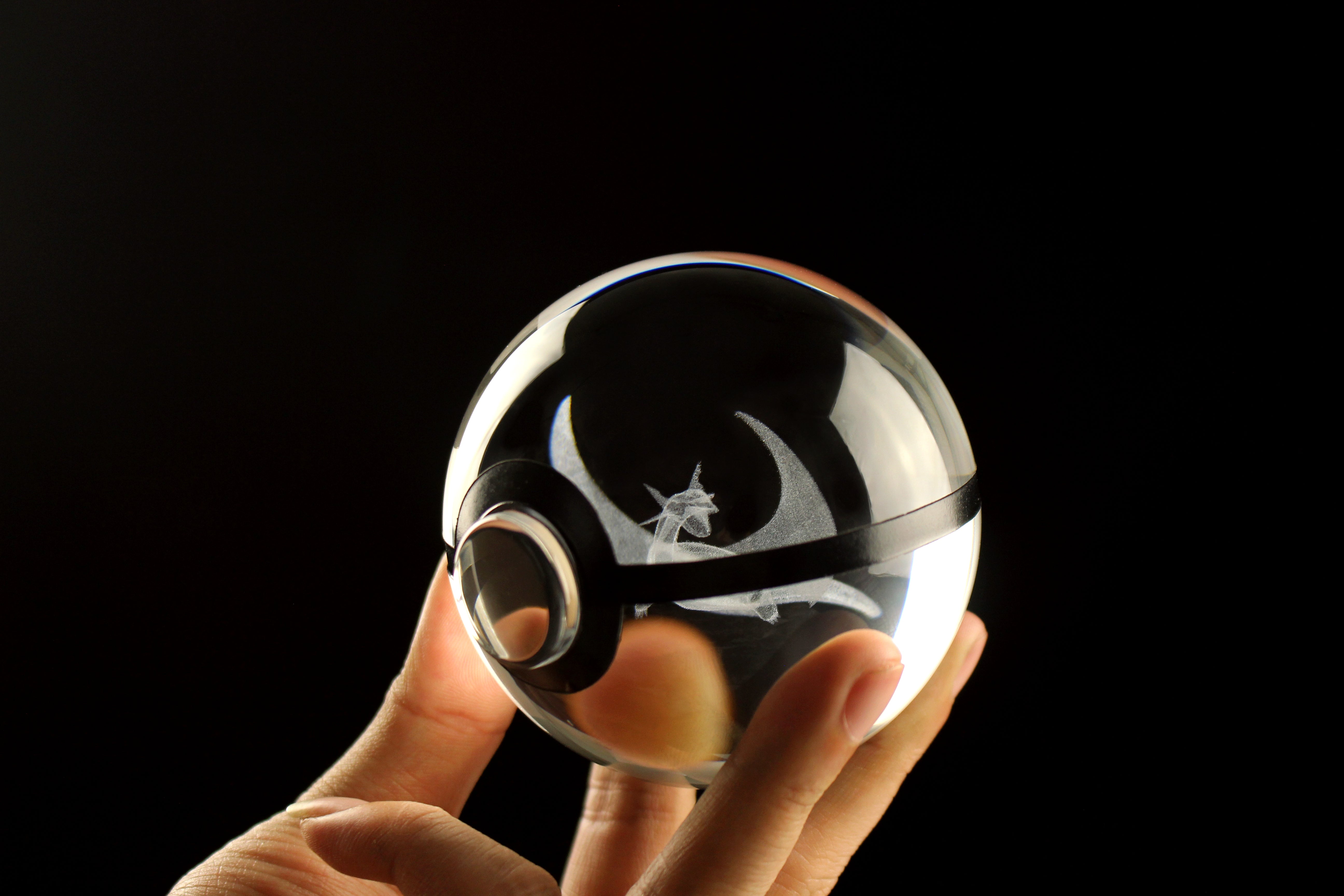 Mega Salamence Crystal Pokeball