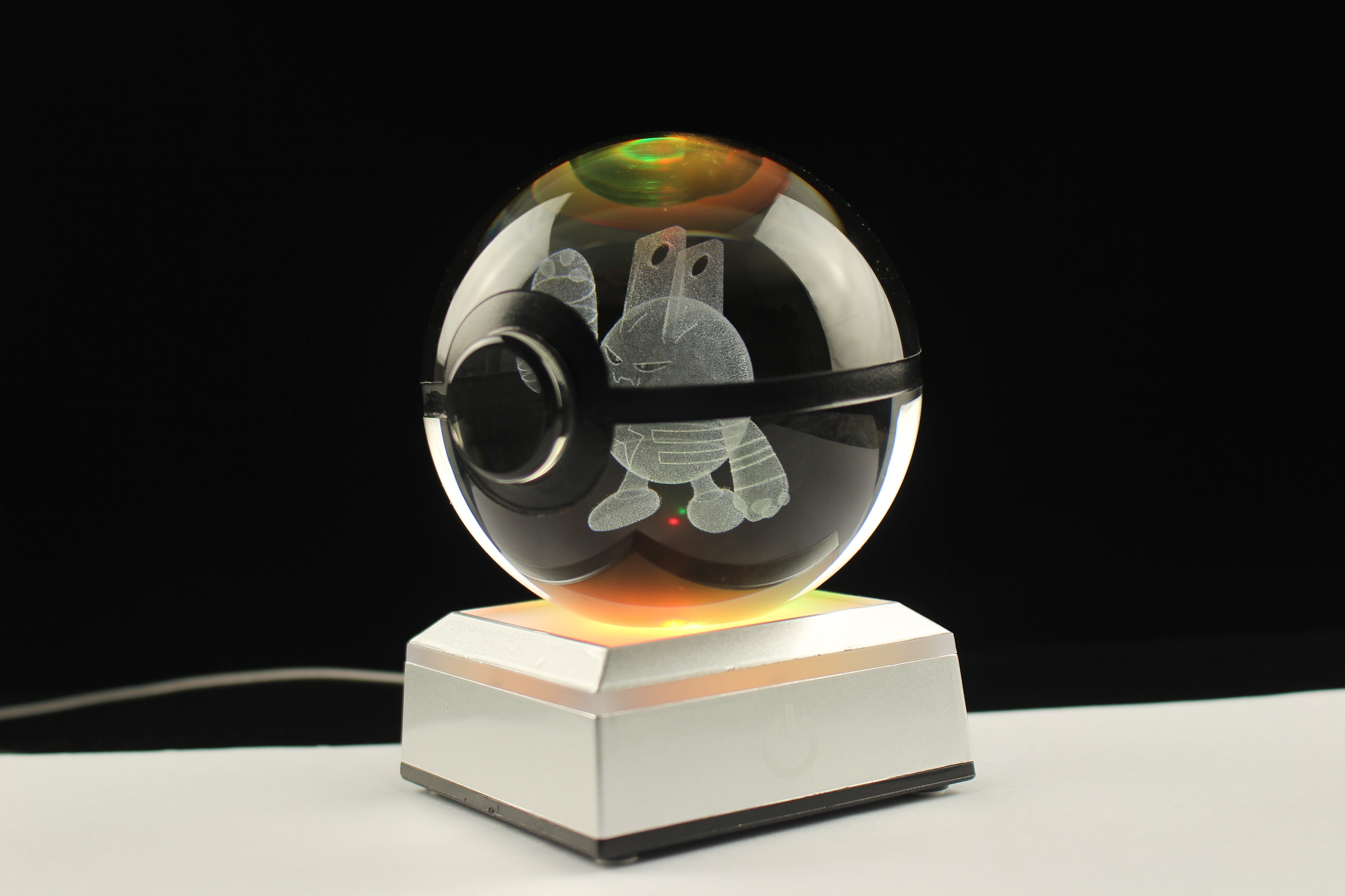 Elekid Crystal Pokeball