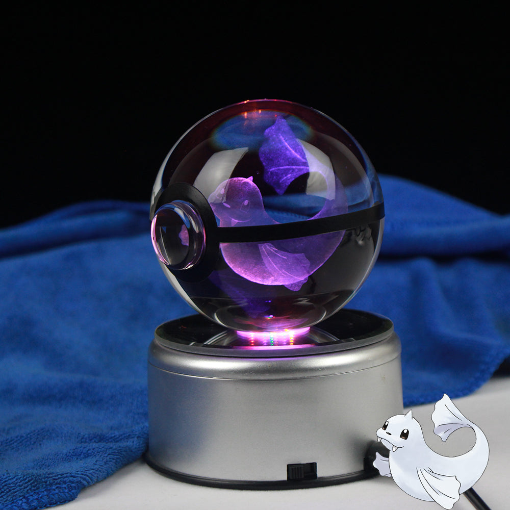 Dewgong Crystal Pokeball