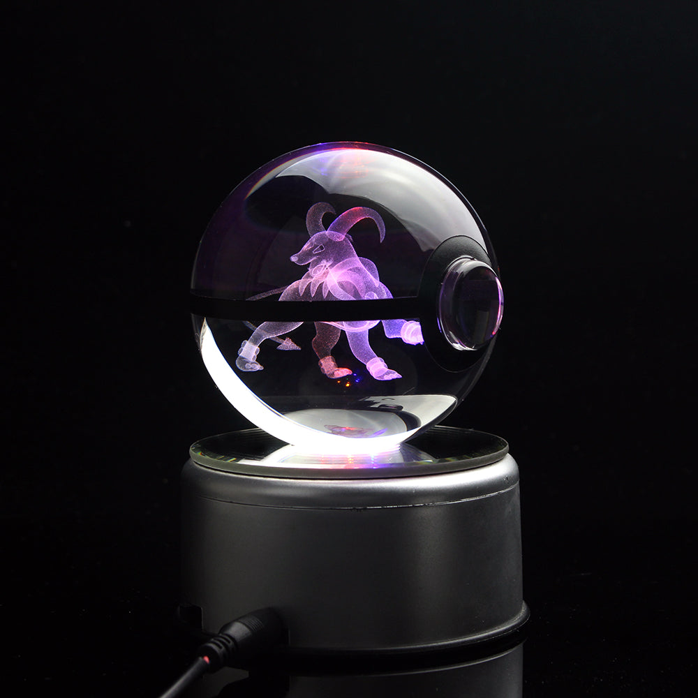 Houndoom Crystal Pokeball