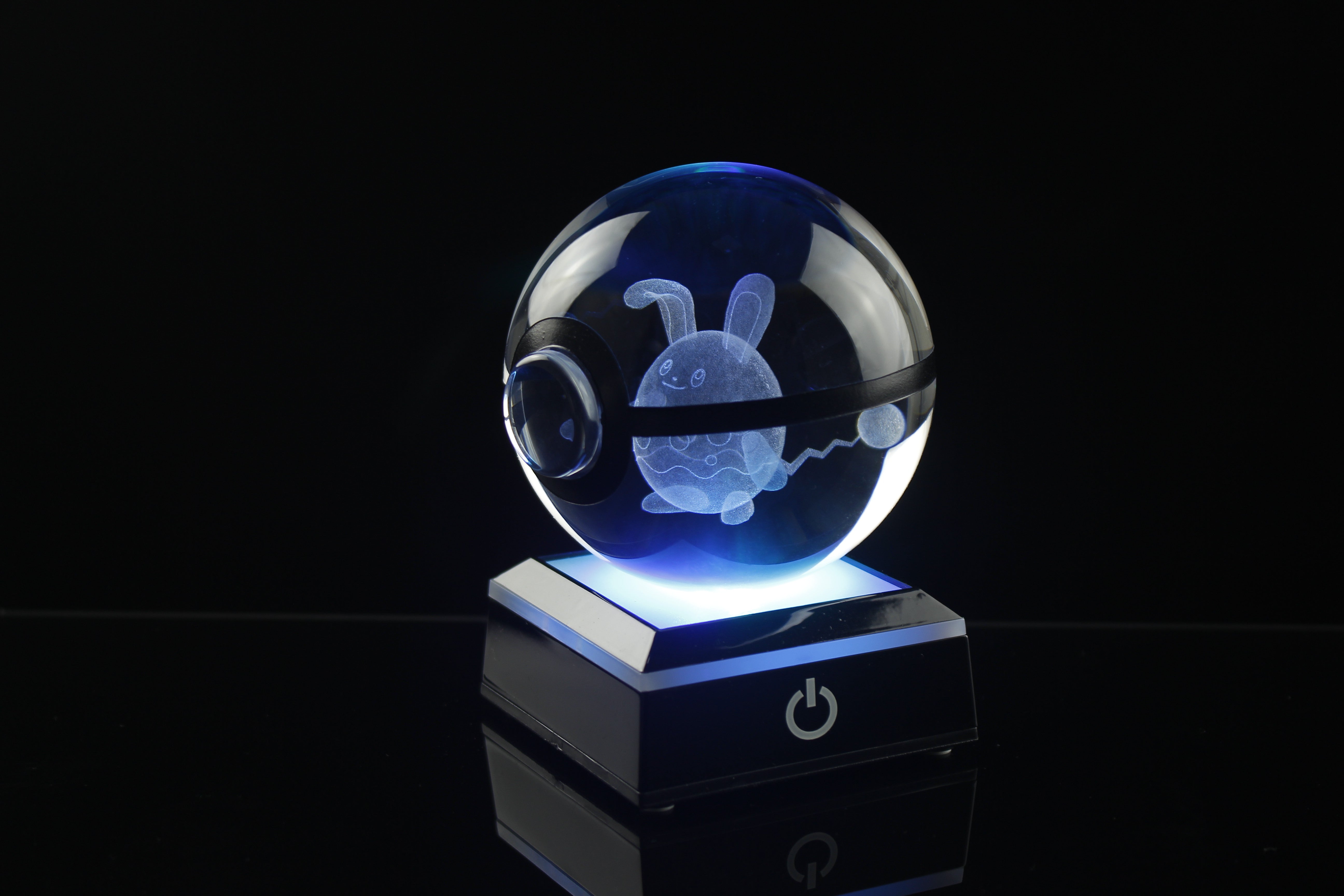 Azumarill Crystal Pokeball