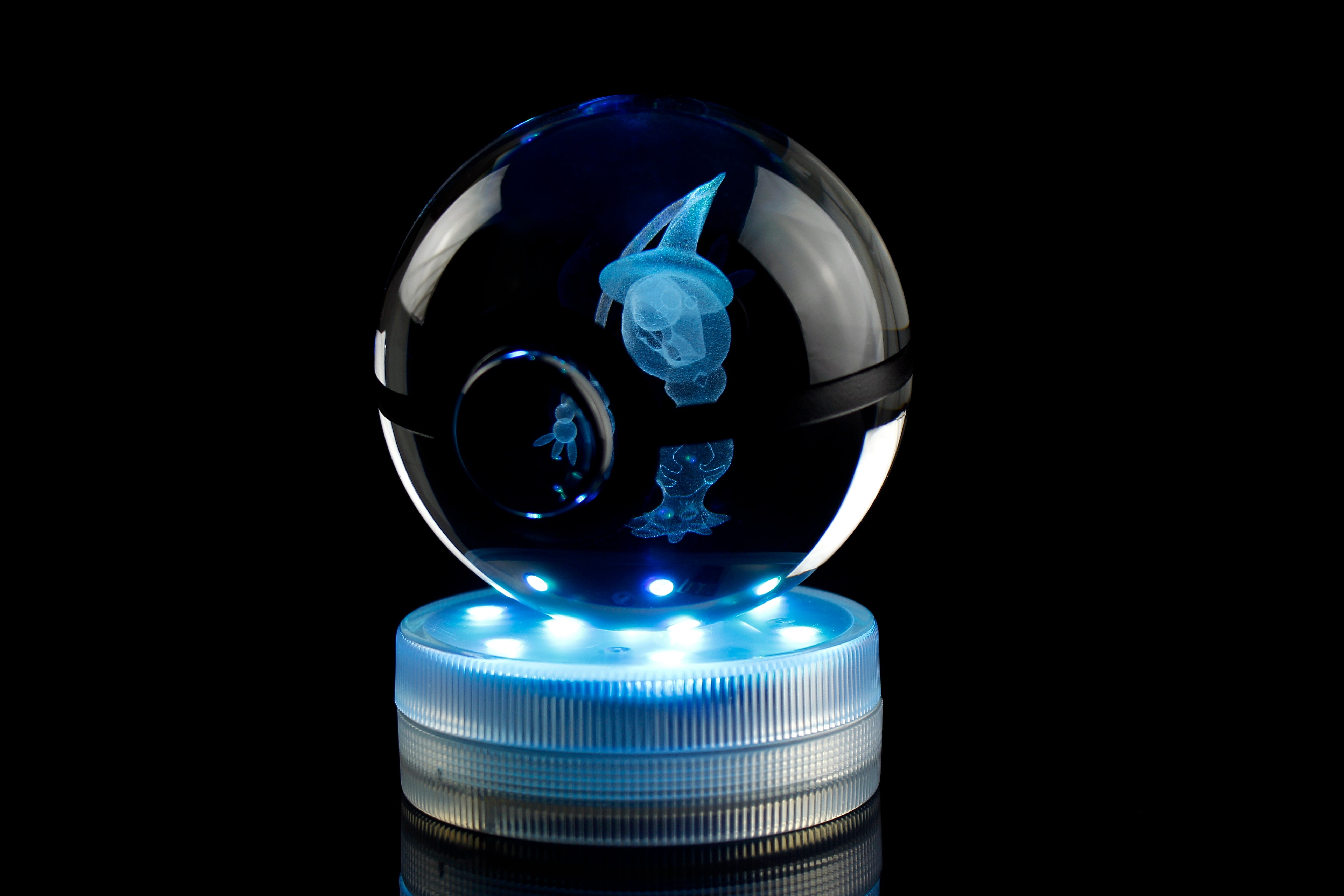 Hatterene Crystal Pokeball