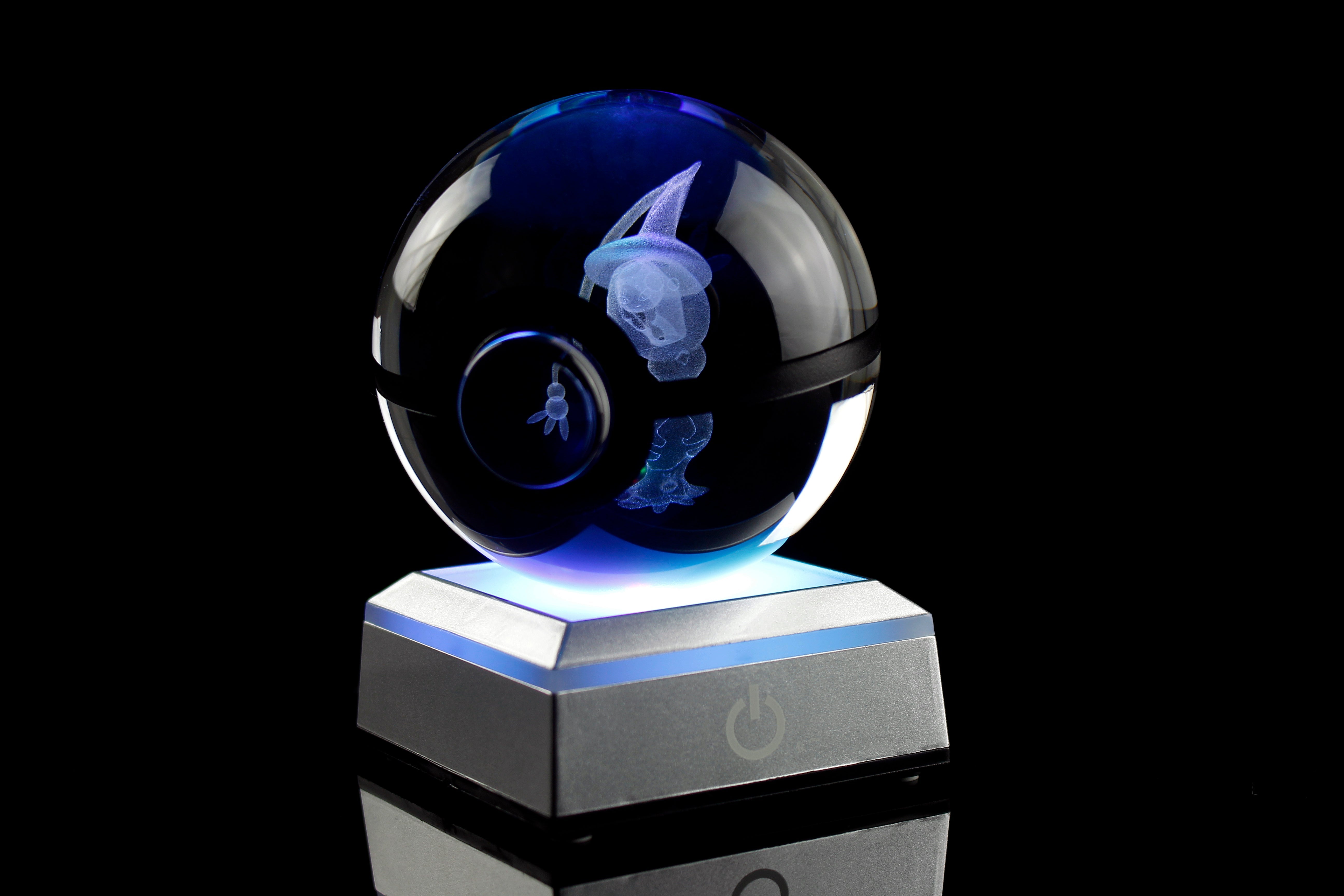 Hatterene Crystal Pokeball