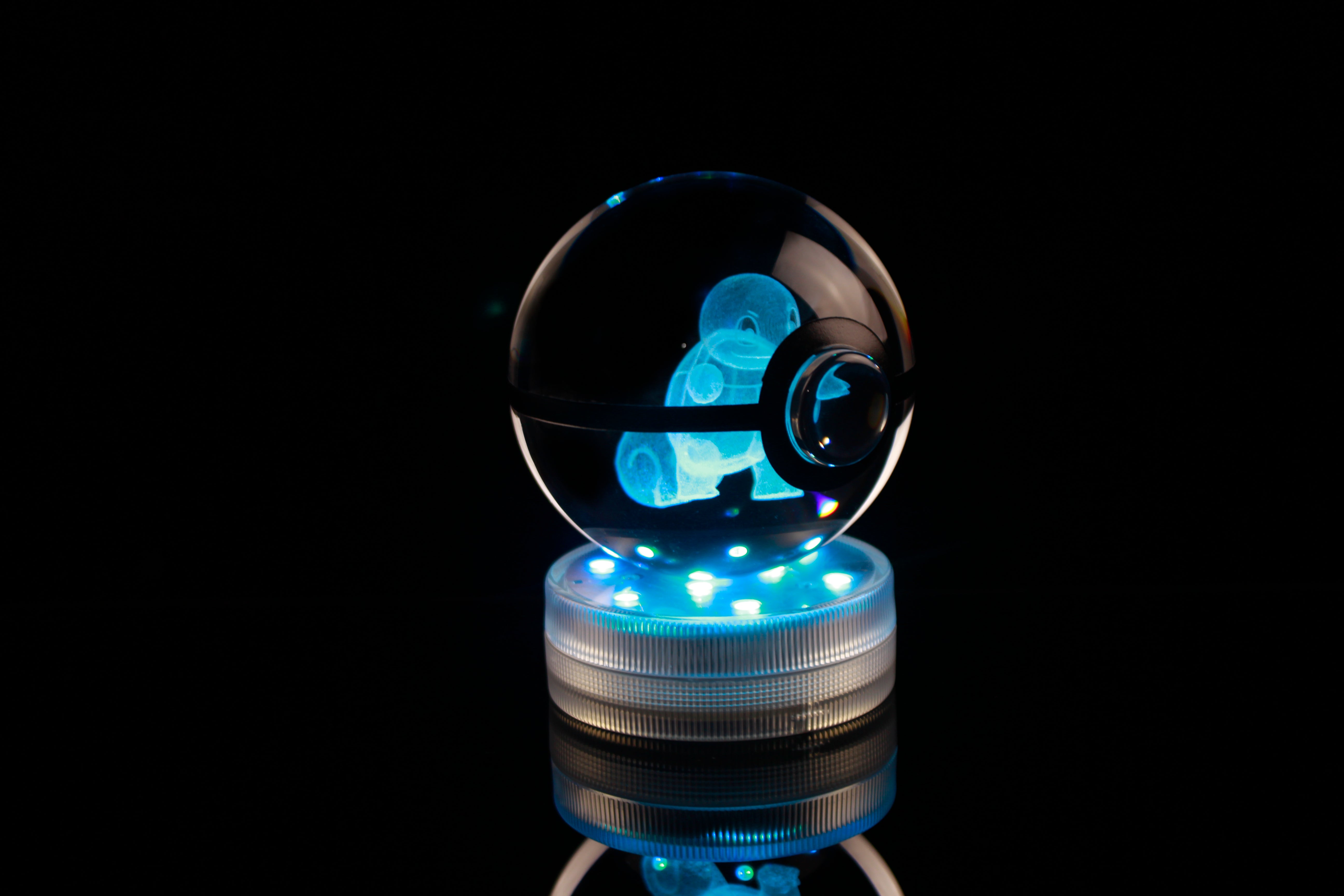 Squirtle Crystal Pokeball