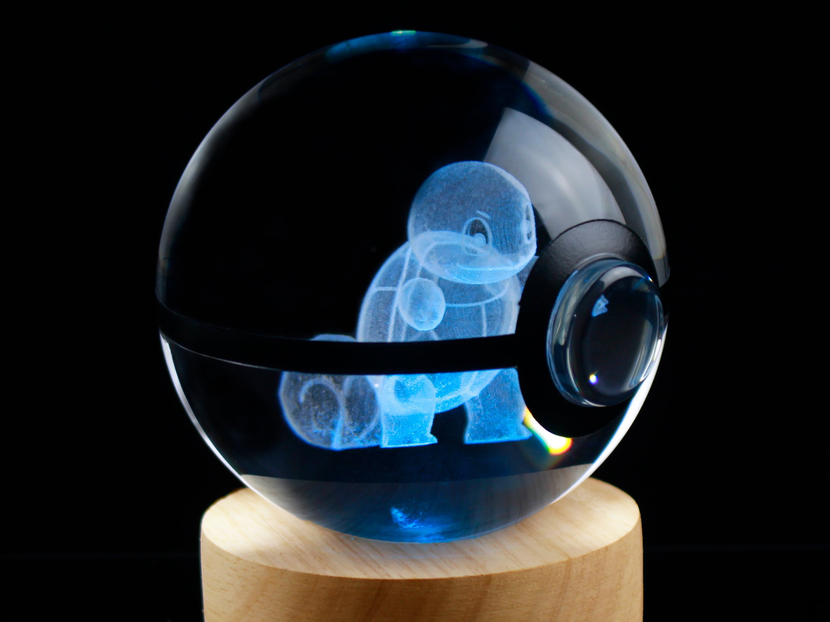 Squirtle Crystal Pokeball