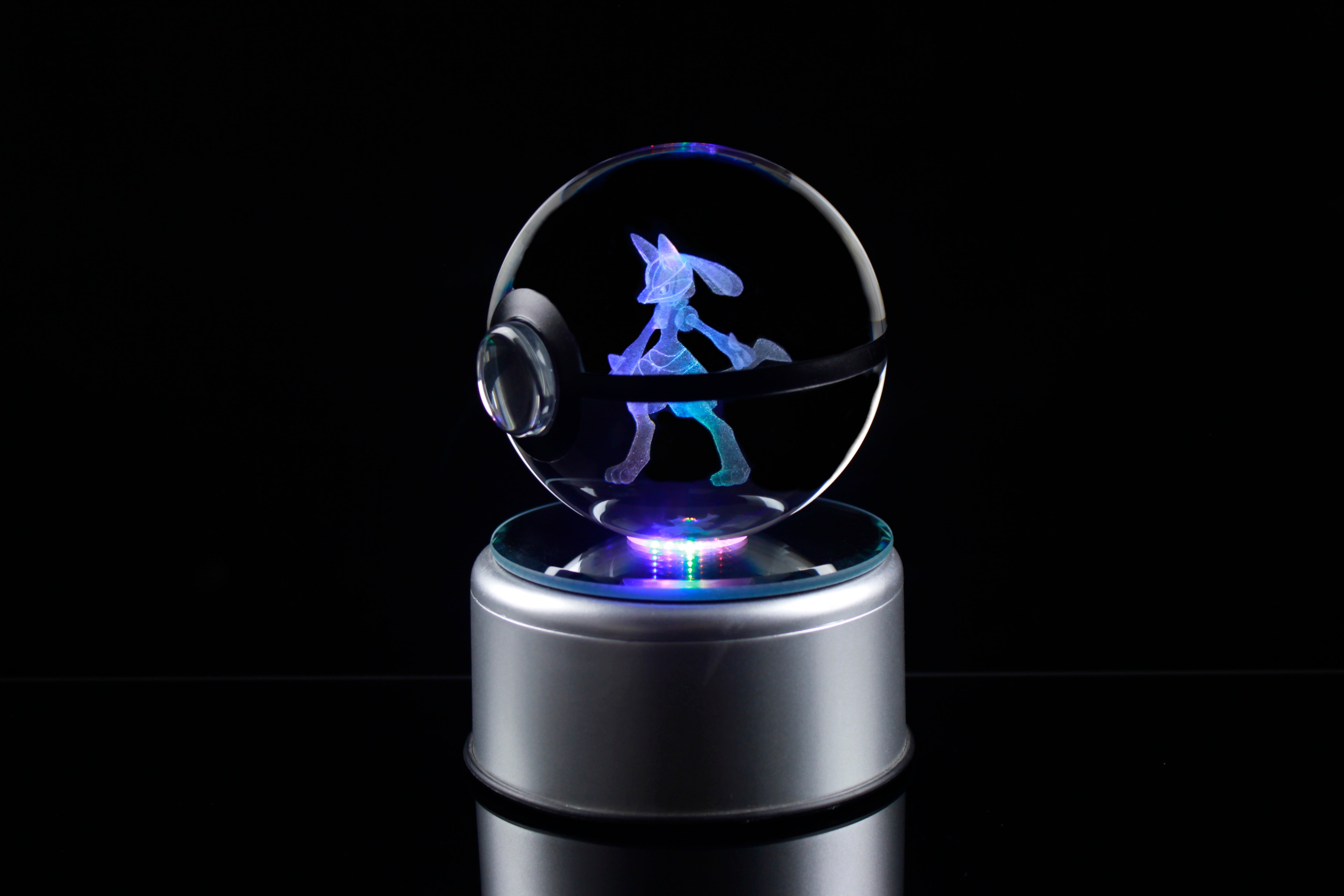 Lucario Crystal Pokeball