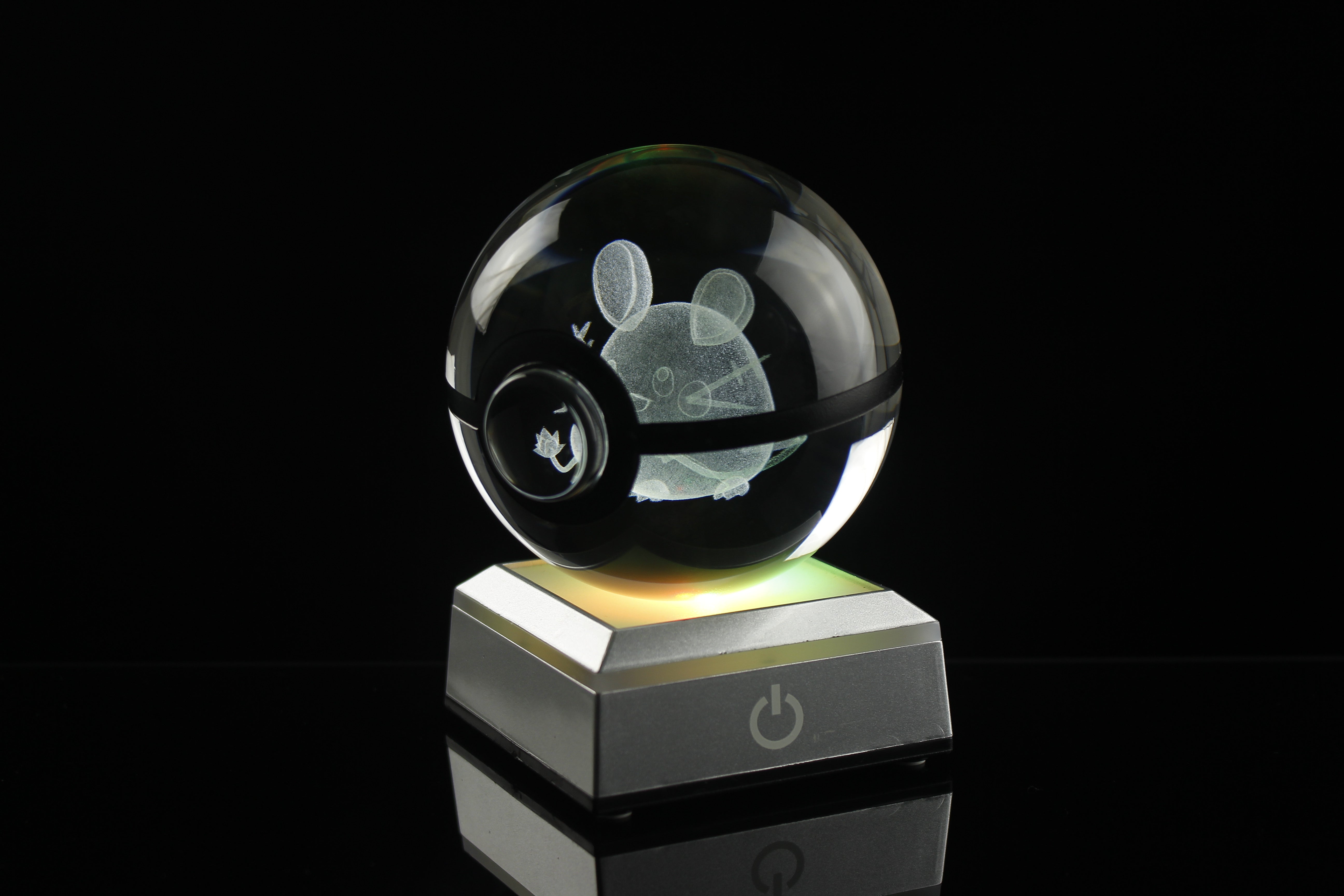 Dedenne Crystal Pokeball