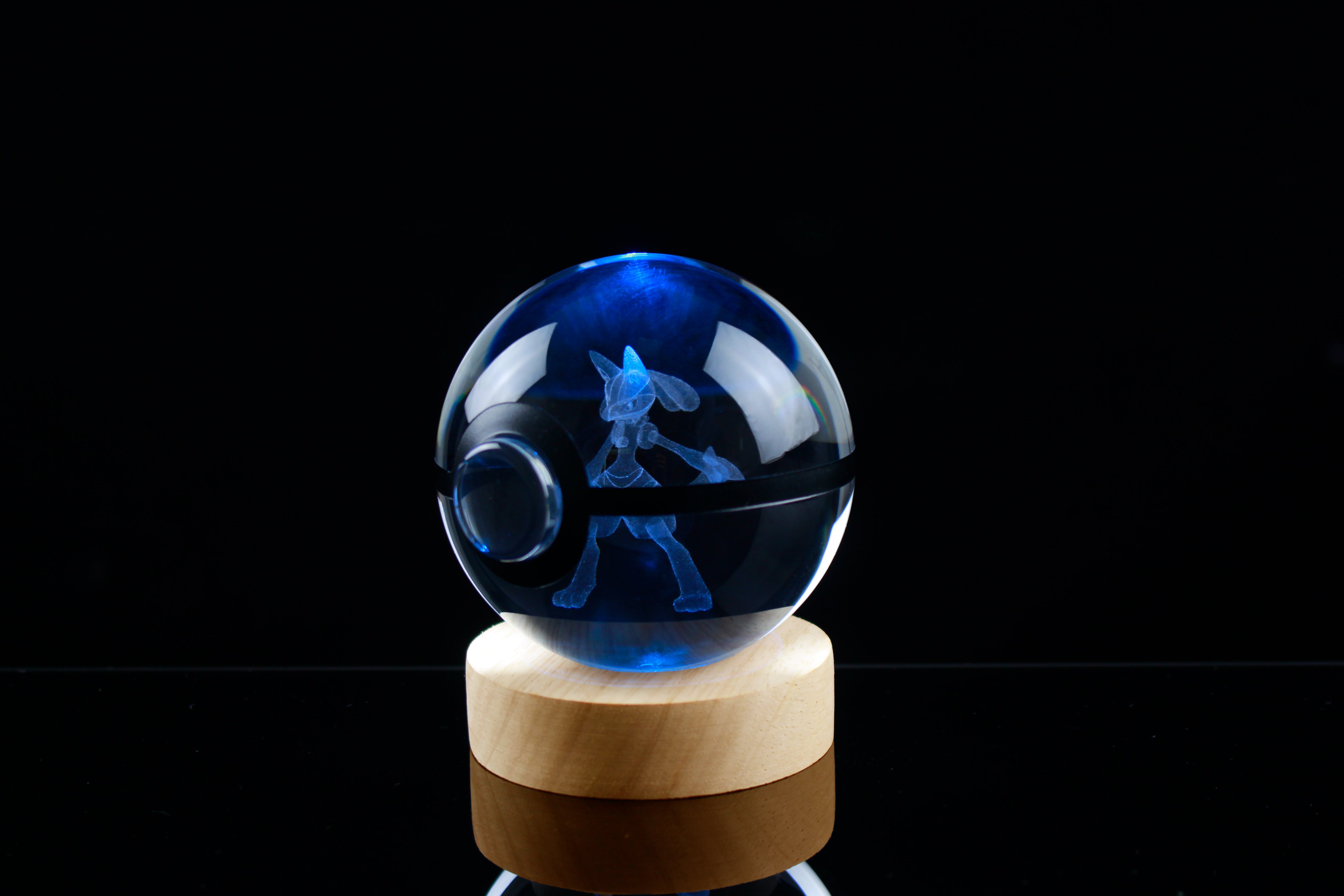 Lucario Crystal Pokeball