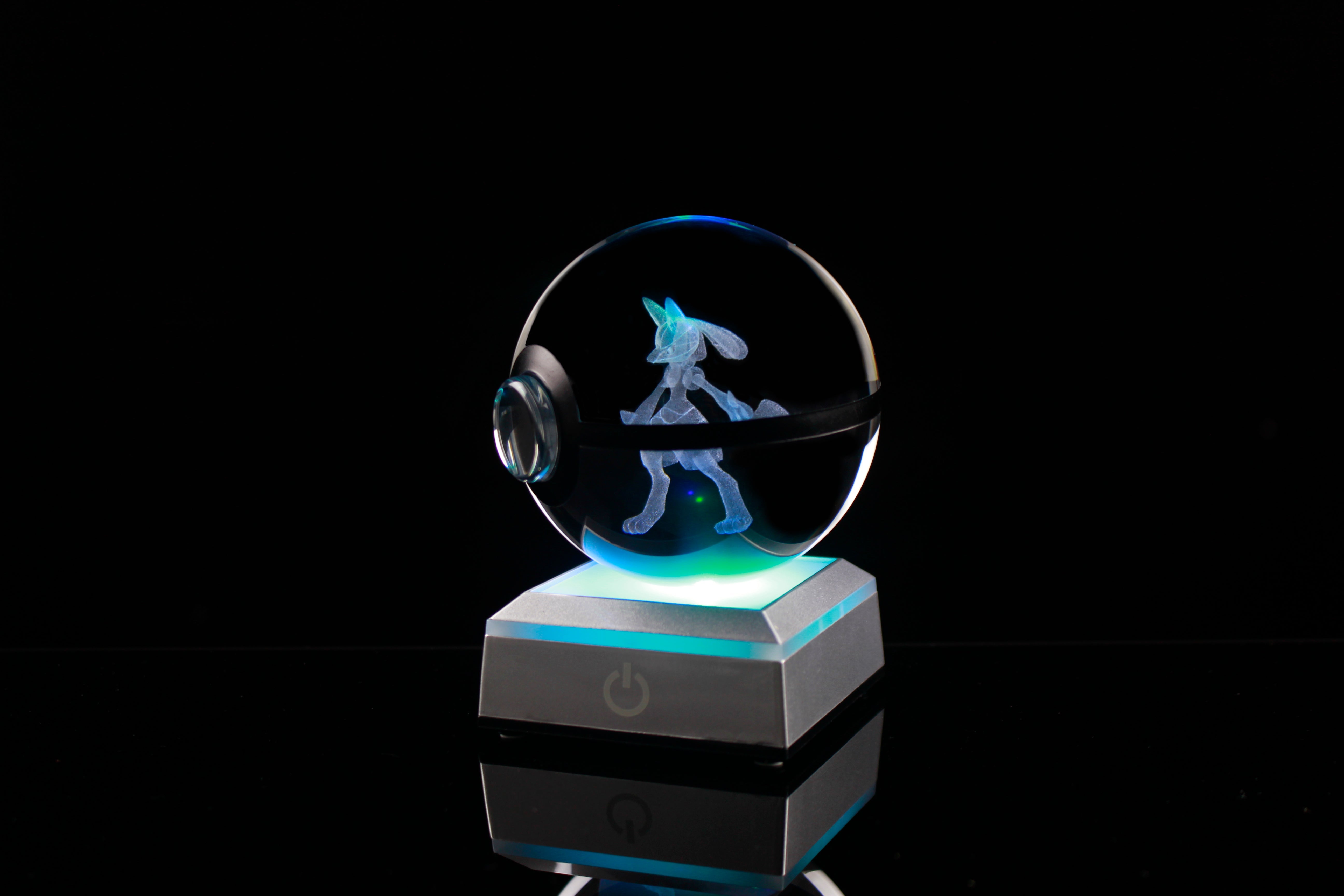 Lucario Crystal Pokeball