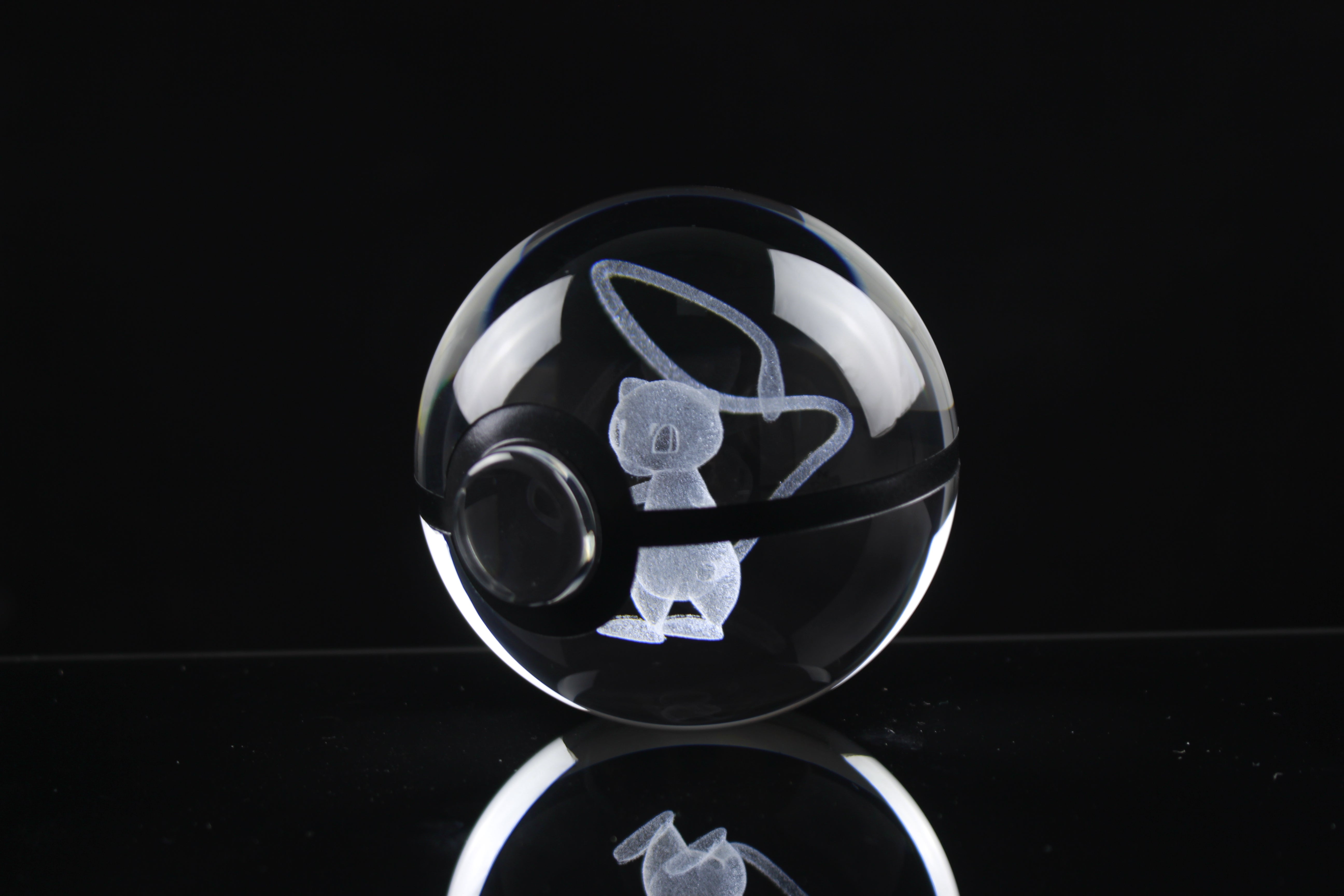 Mew Crystal Pokeball