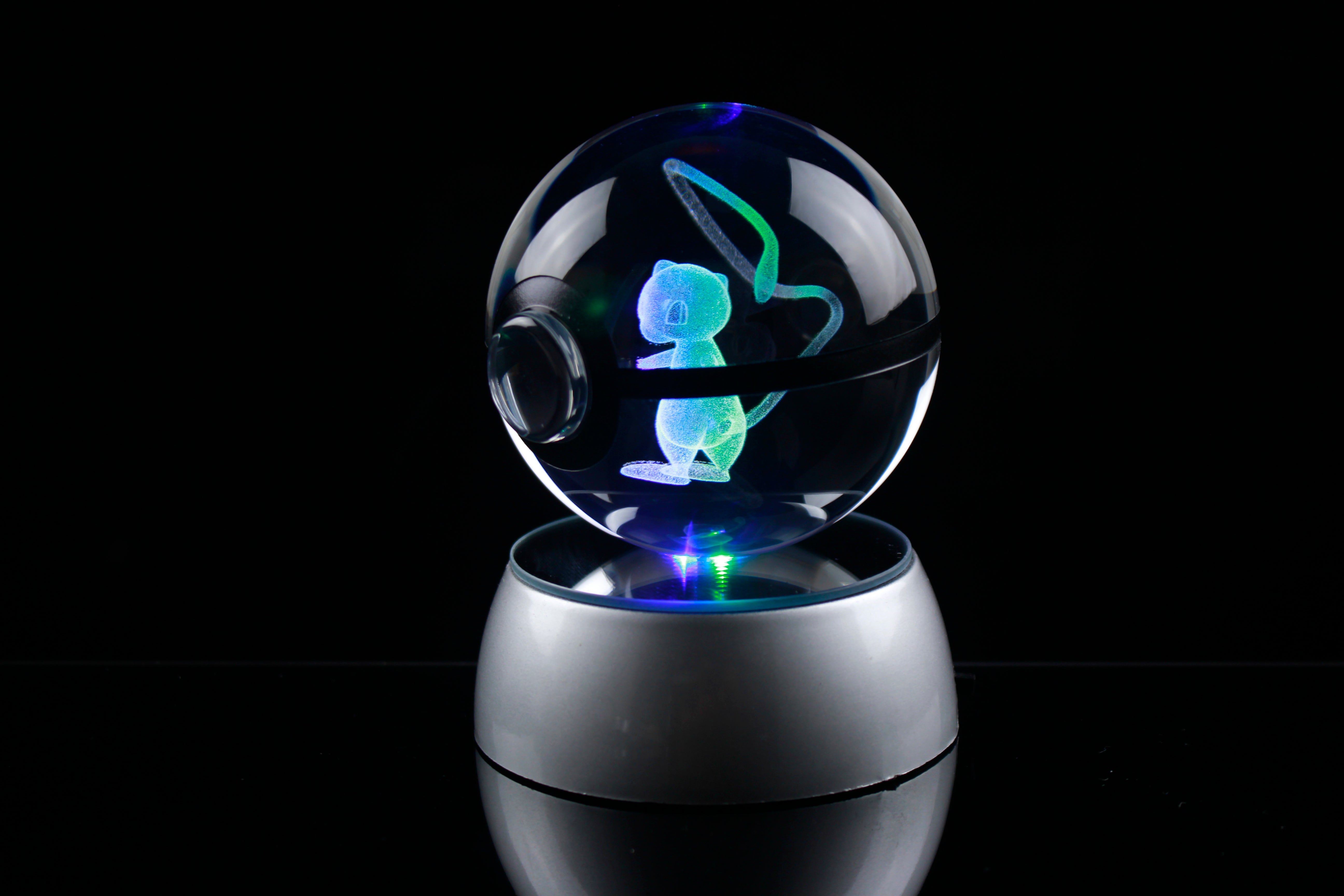 Mew Crystal Pokeball