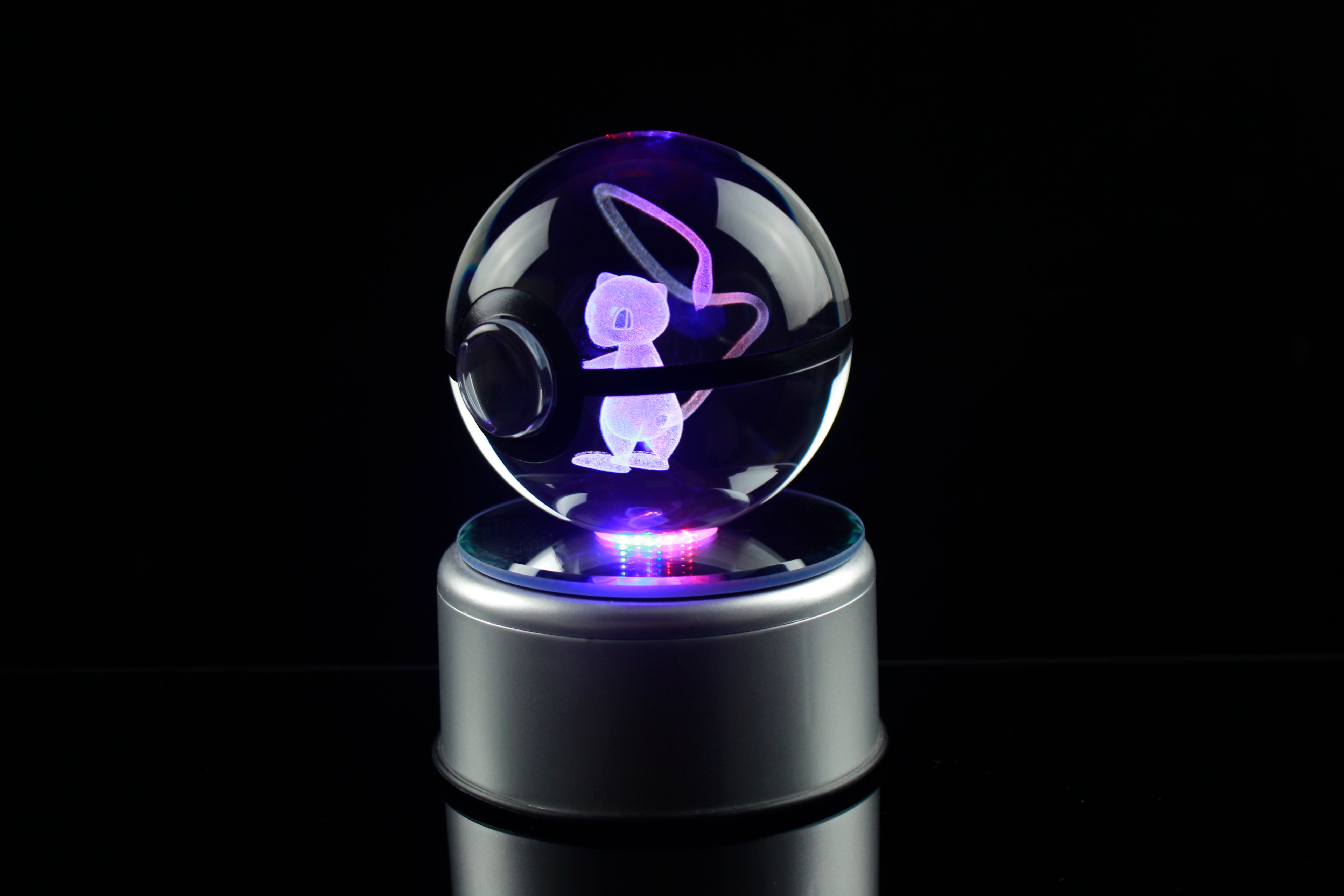 Mew Crystal Pokeball