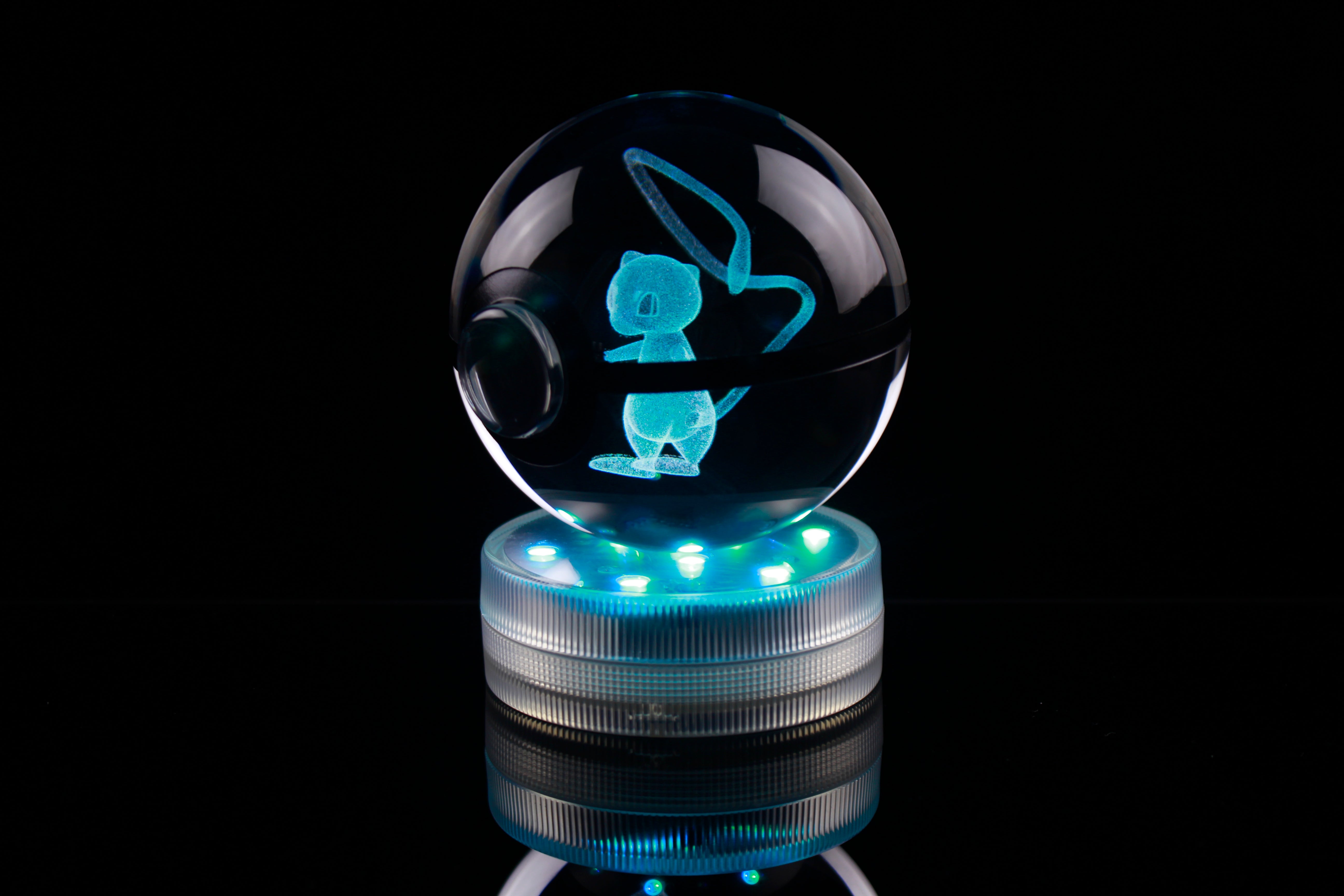 Mew Crystal Pokeball