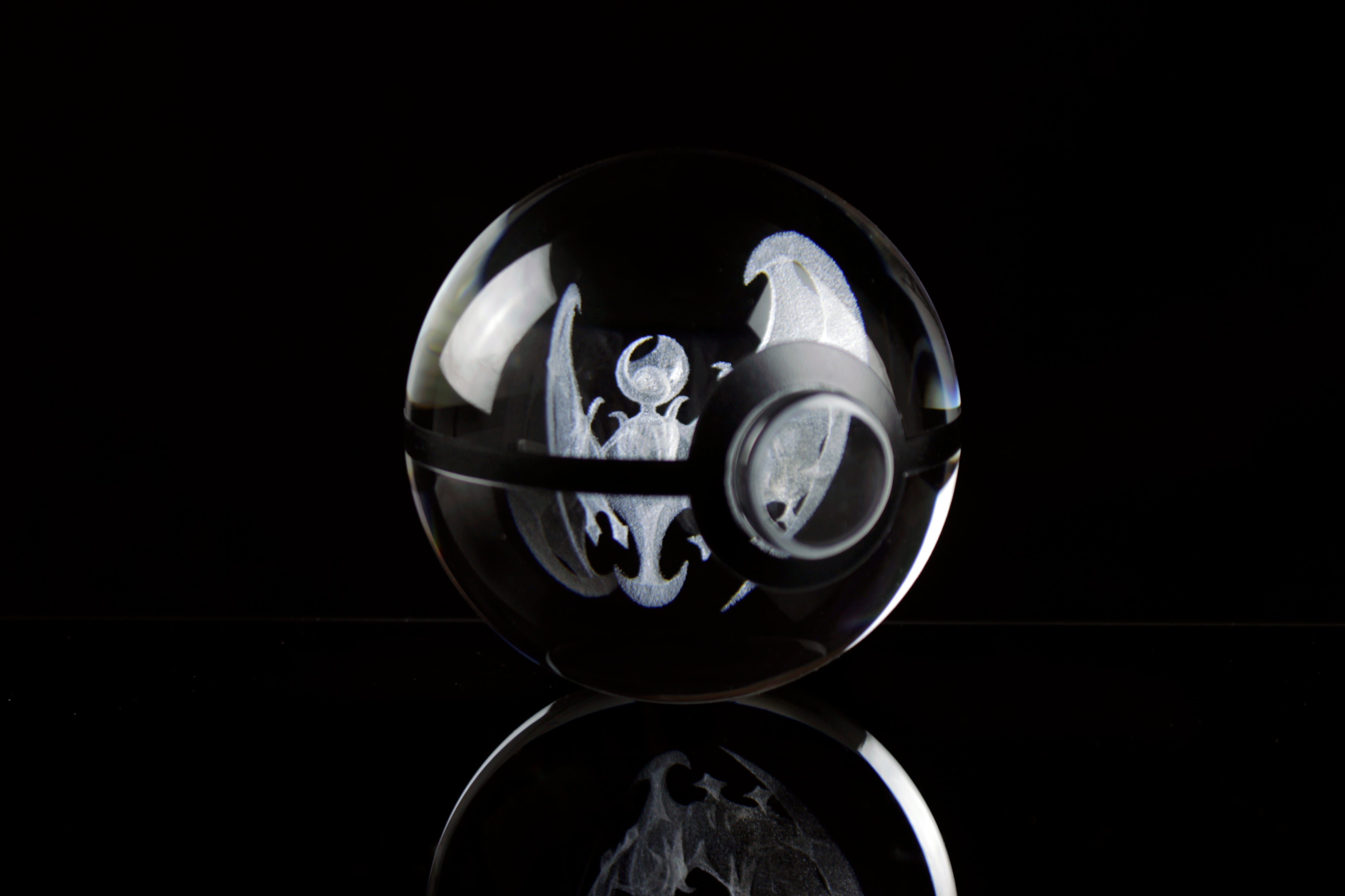 Lunala Crystal Pokeball