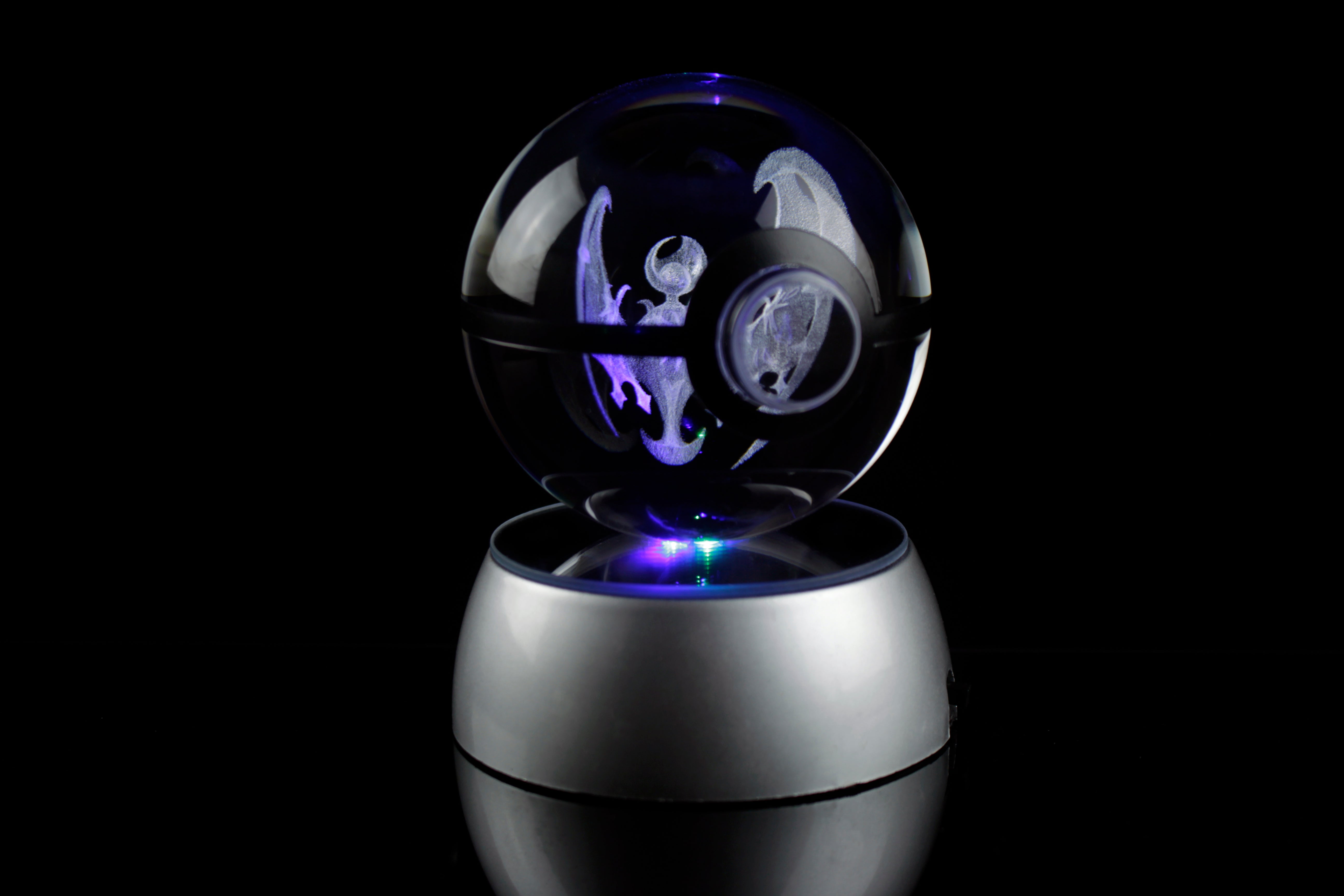 Lunala Crystal Pokeball