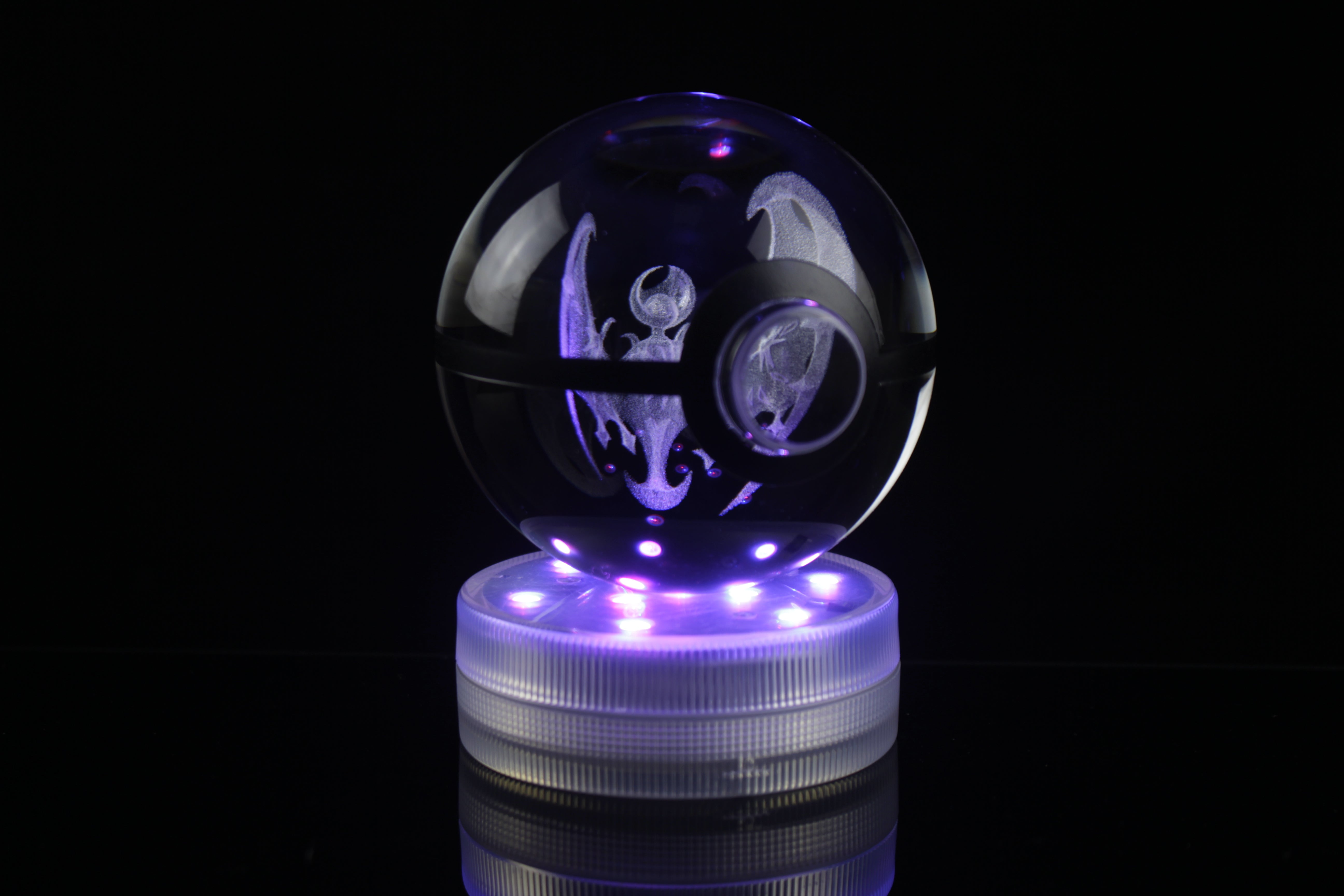 Lunala Crystal Pokeball