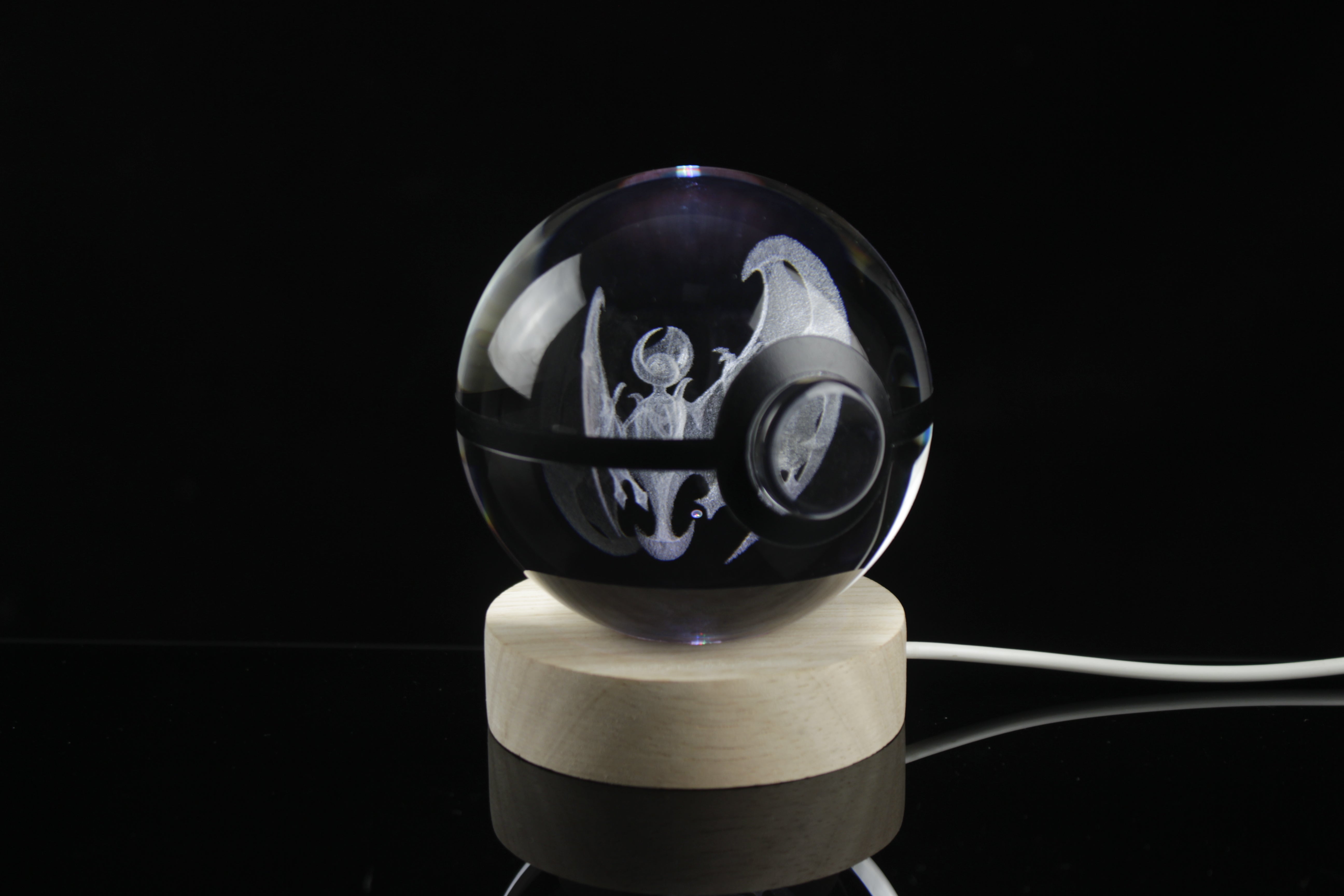 Lunala Crystal Pokeball