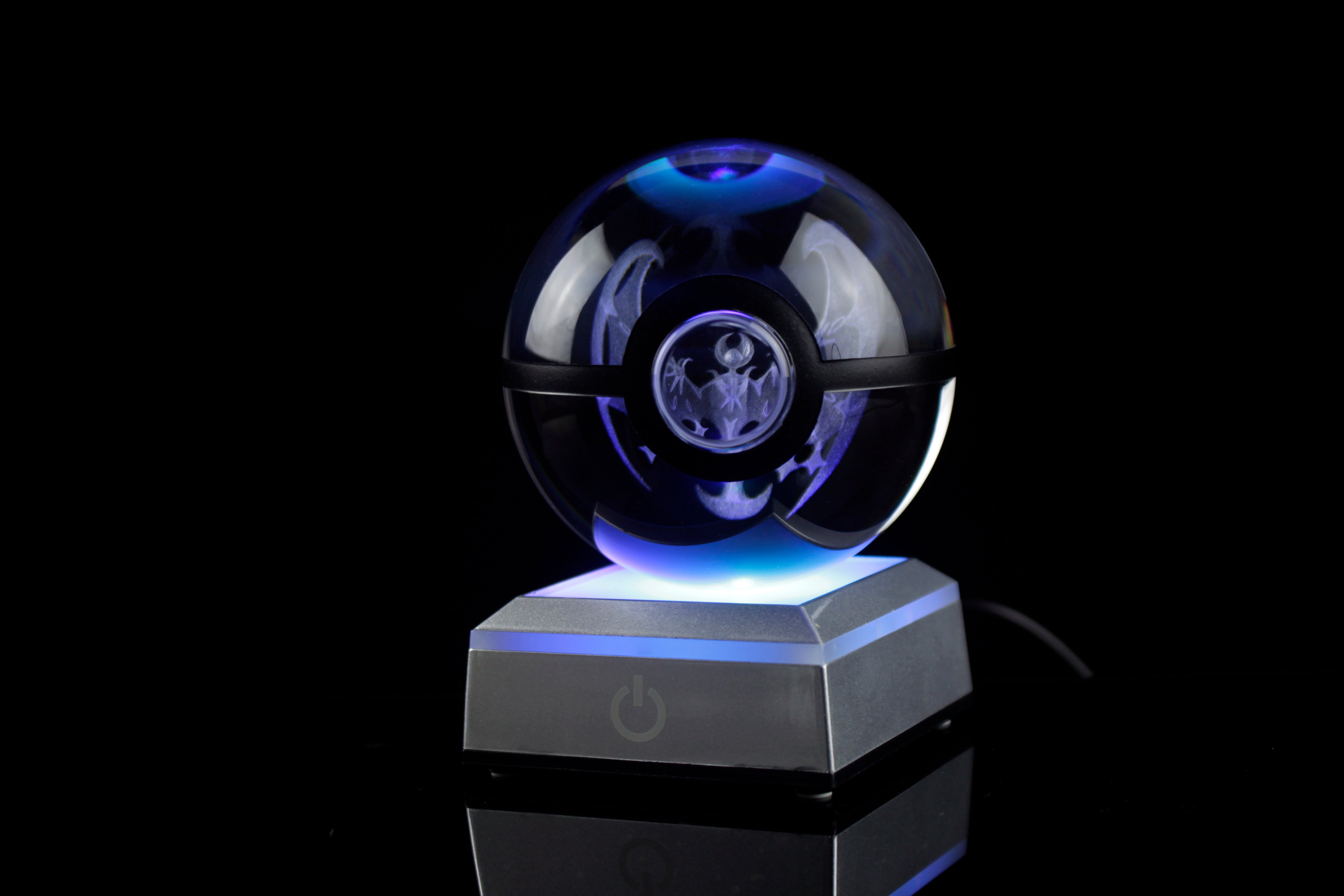 Lunala Crystal Pokeball