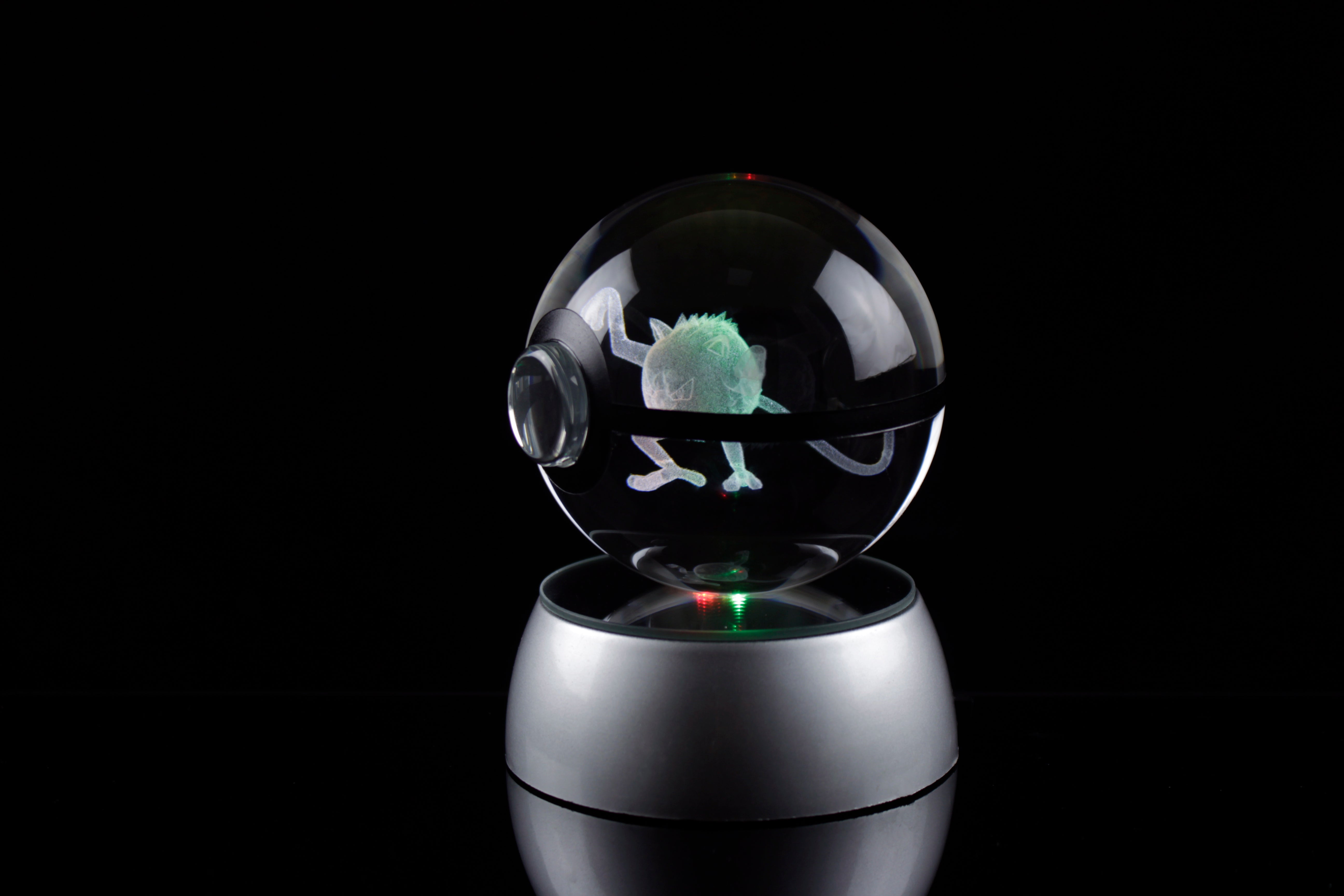 Mankey Crystal Pokeball