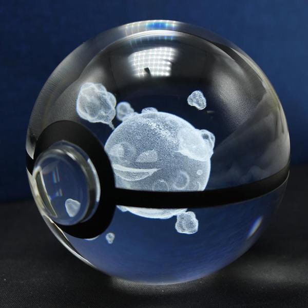 Koffing Crystal Pokeball