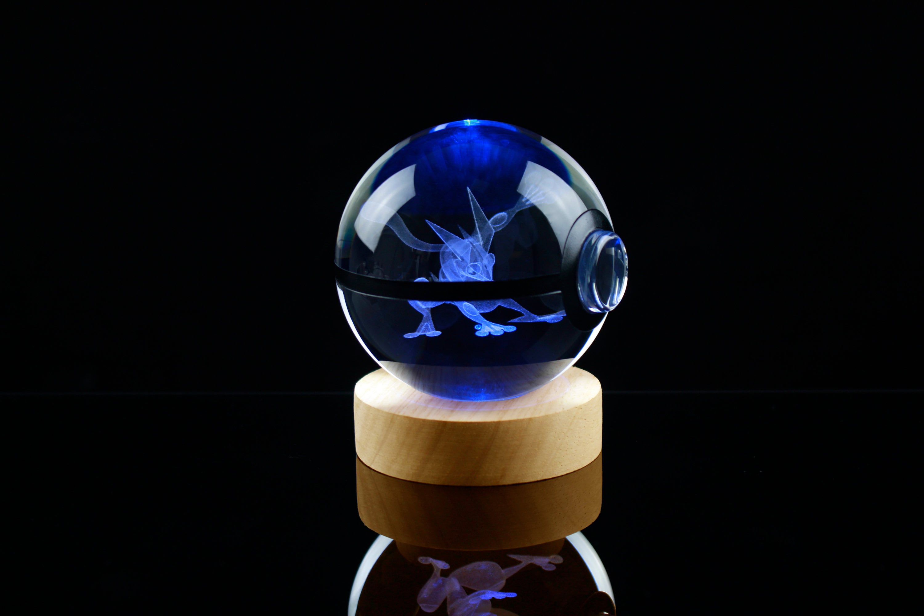 Greninja Crystal Pokeball